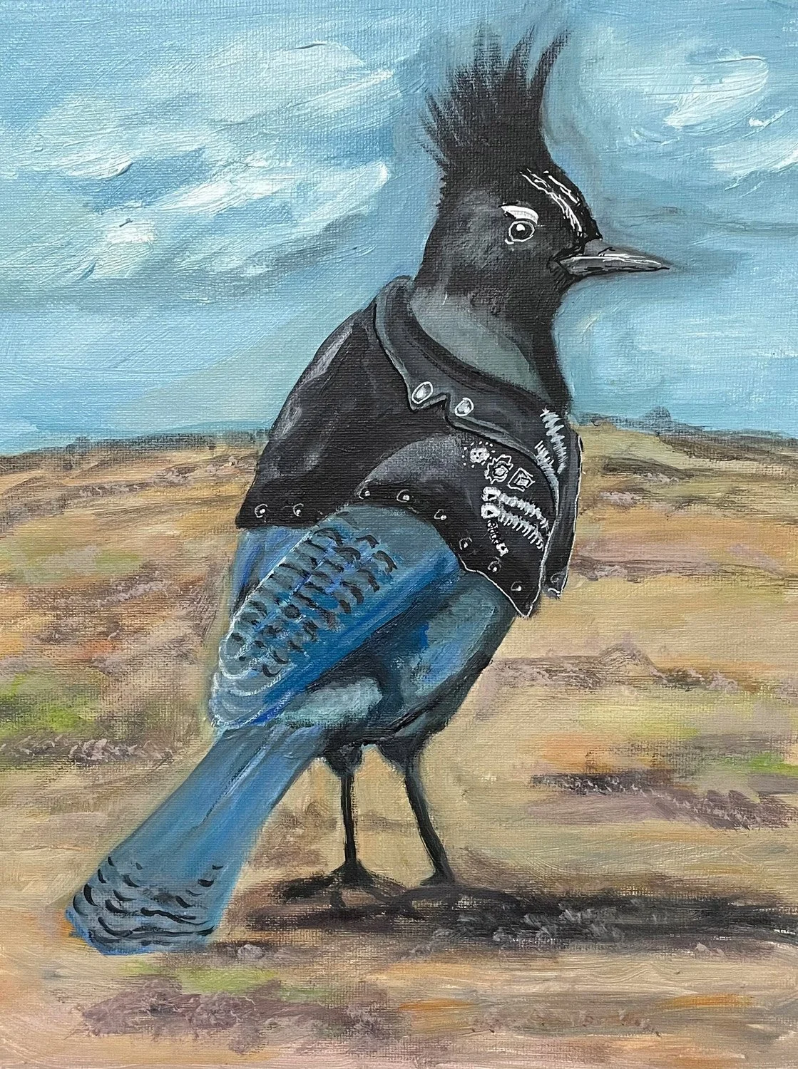 The Rocker - Stellar's Jay - SOLD