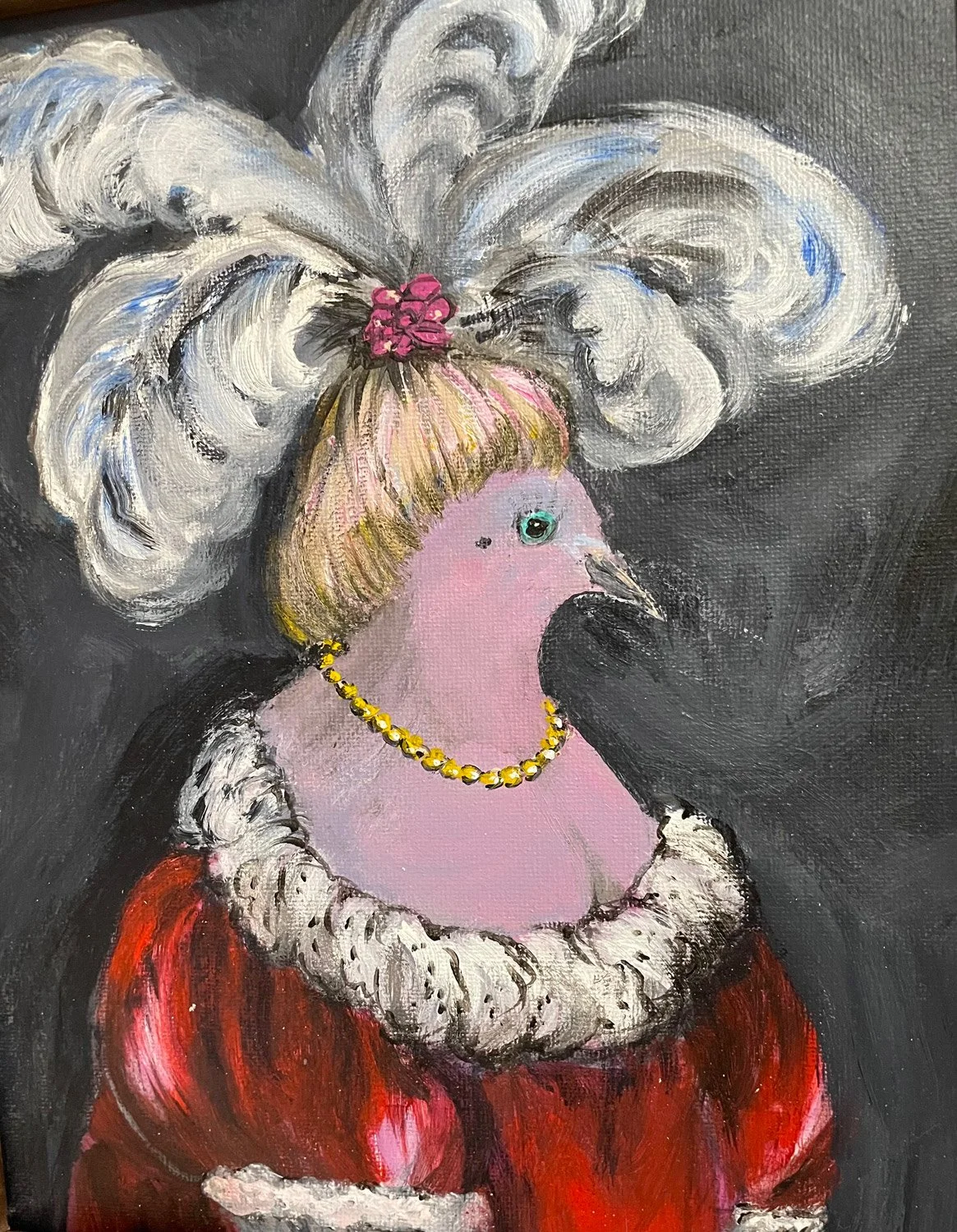 Madame Pompadour - Dove - SOLD