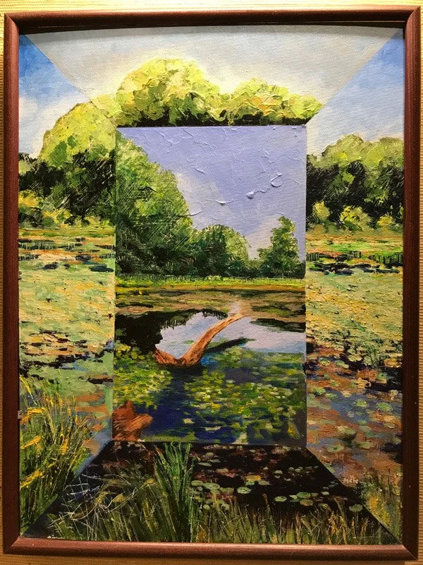 Faceted Wetlands Erie - SOLD