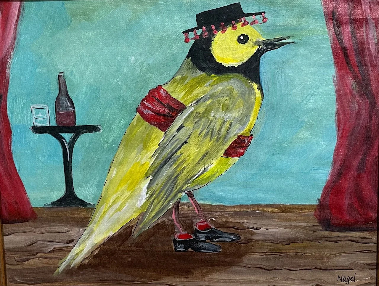 Olé - Hooded Warbler - AVAILABLE