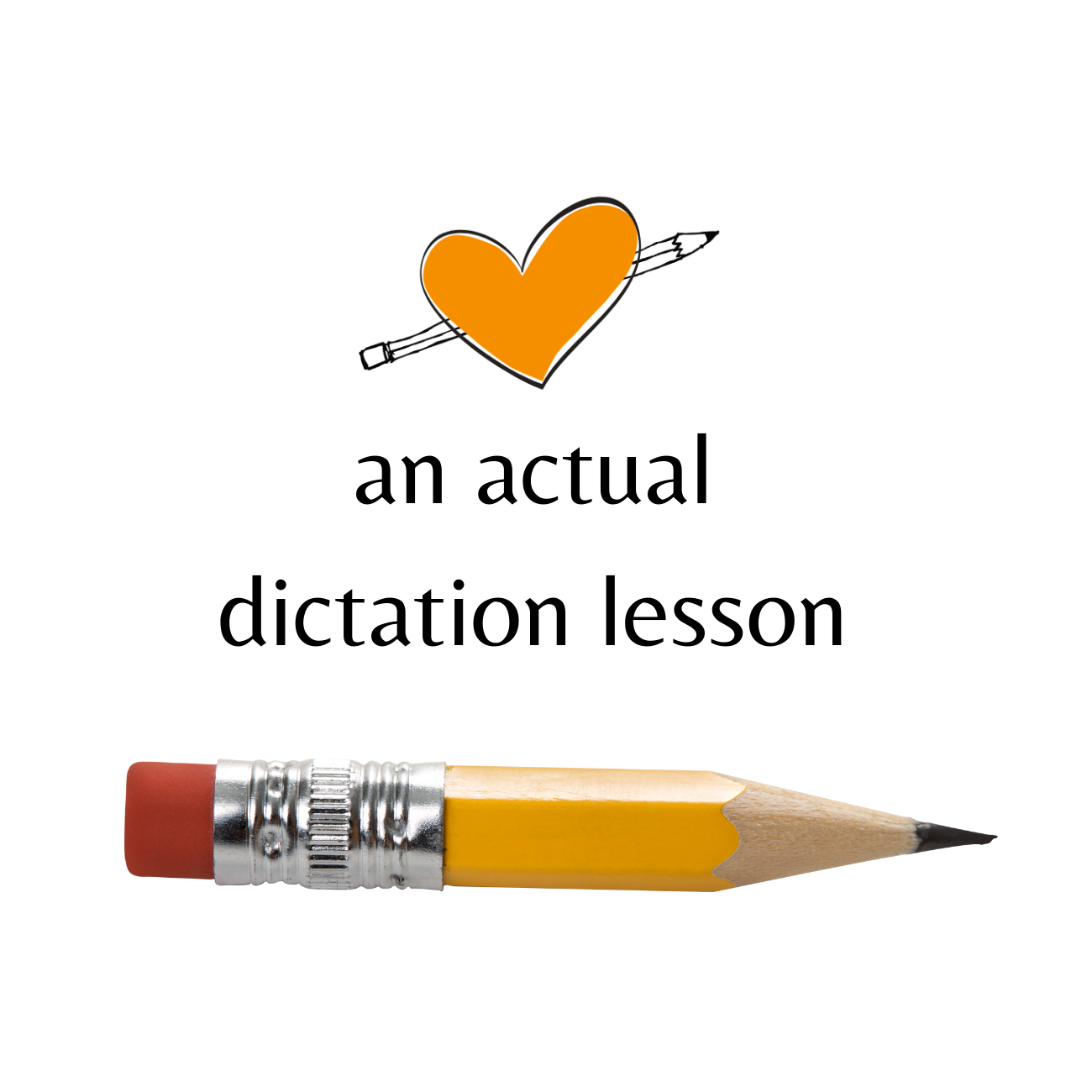 dictation master class