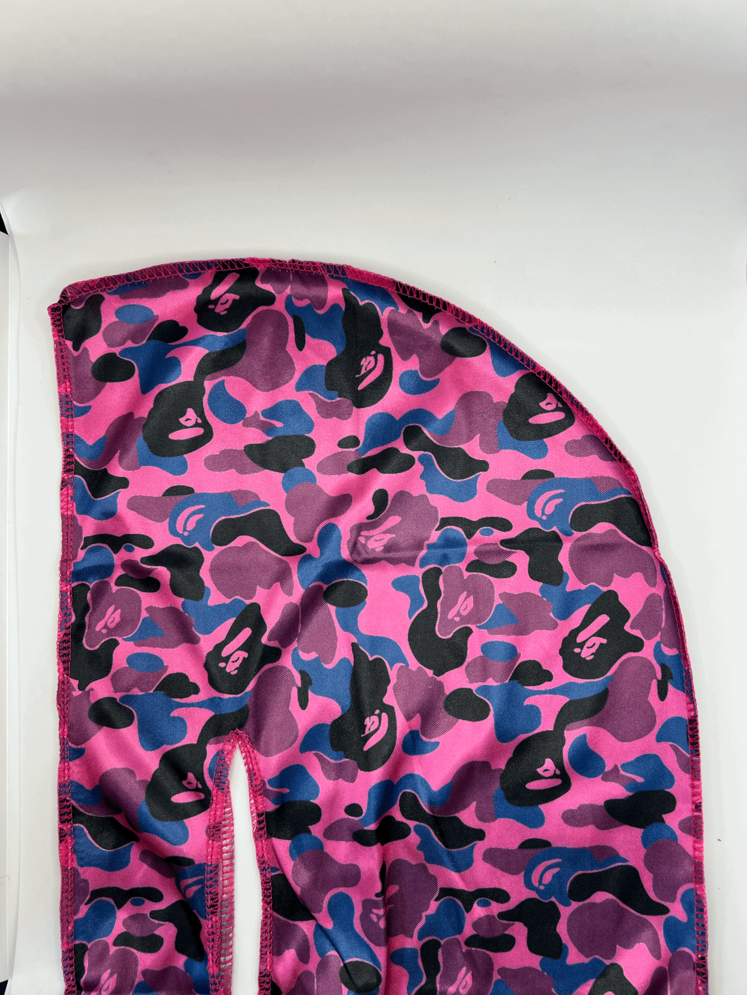Pink & Blue Bape Durag
