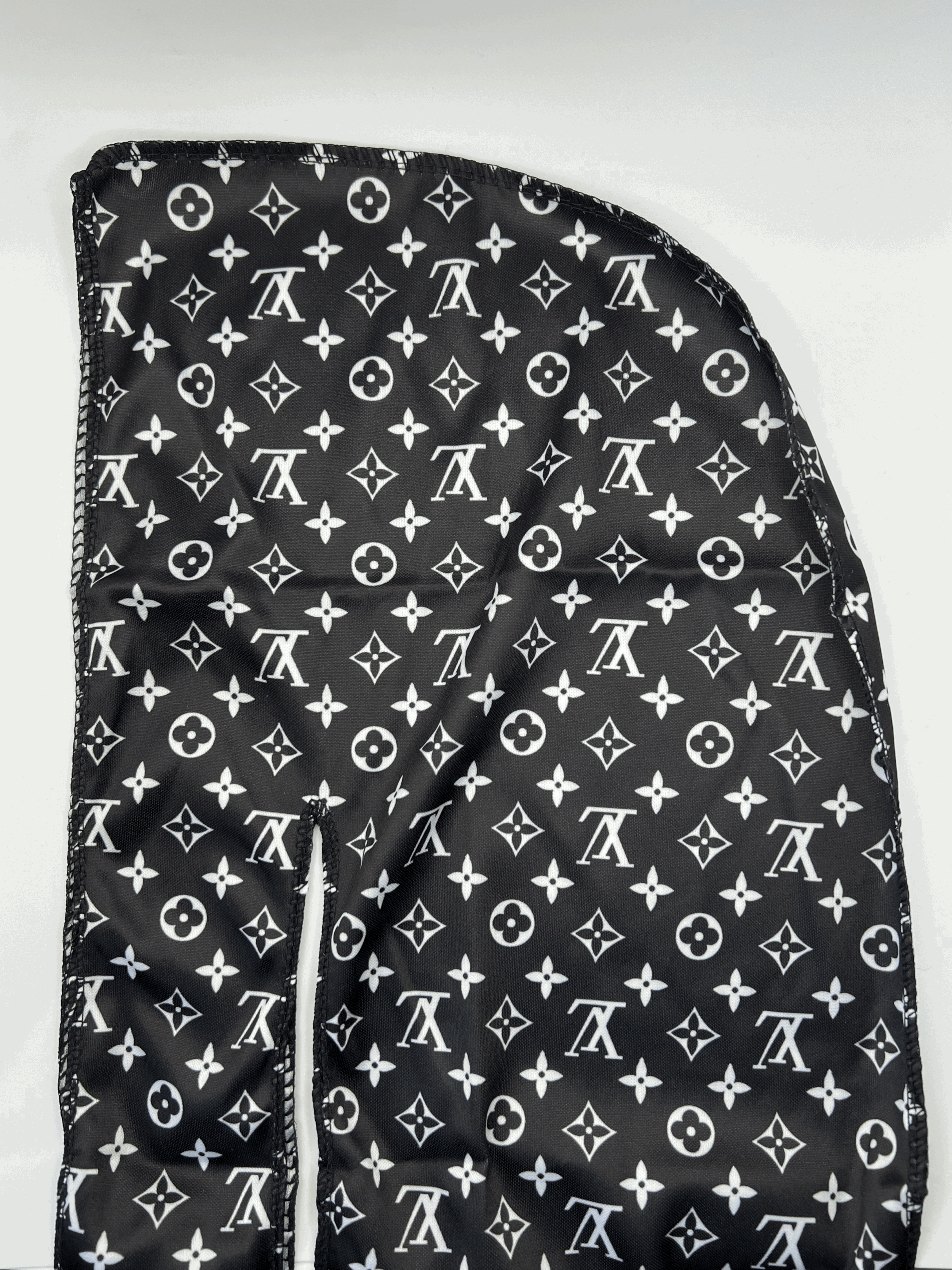 Black & White LV Durag