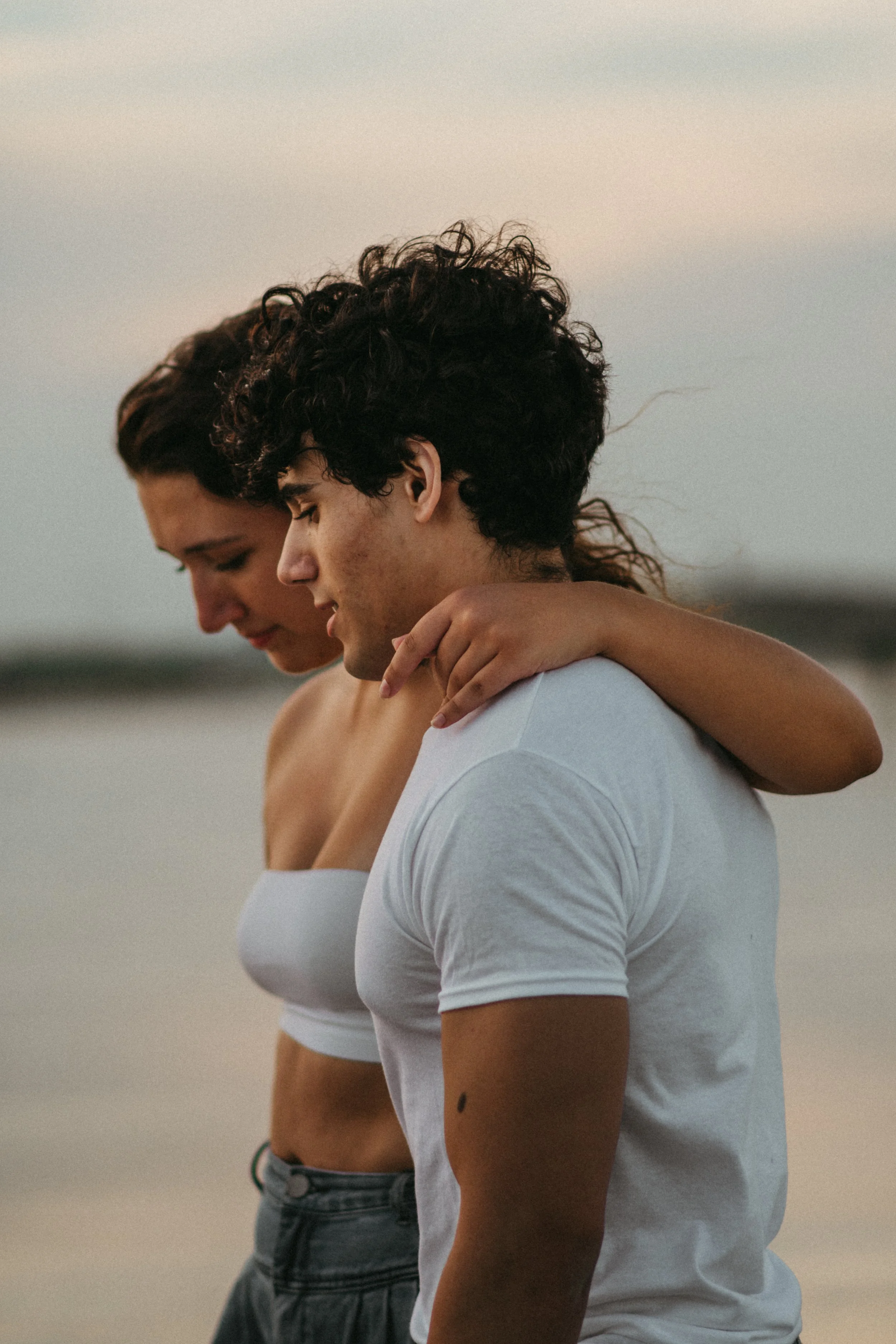 Nahant Beach Couples Photoshoot