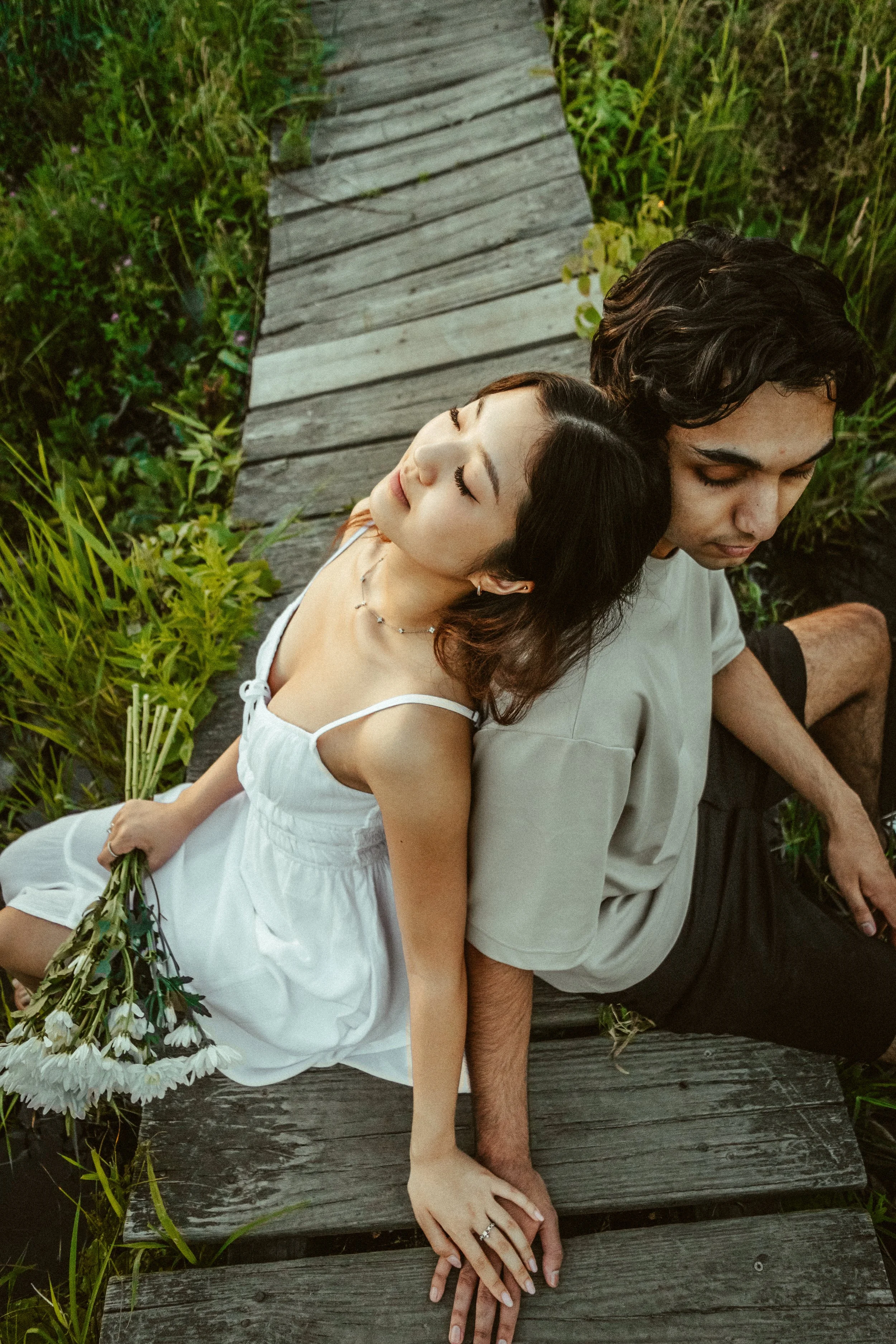 Summer Field Couple Photoshoot