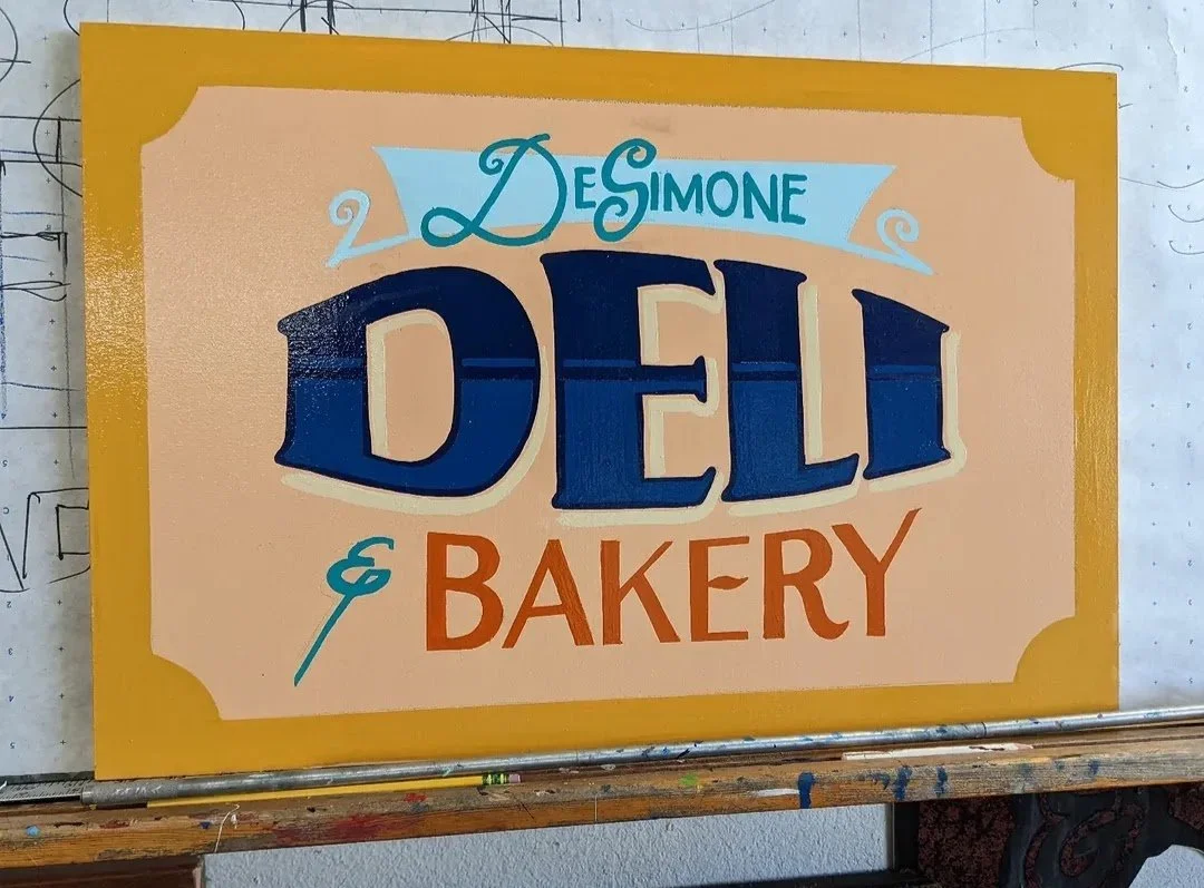 A handpainted Business Sign by PixelDorian