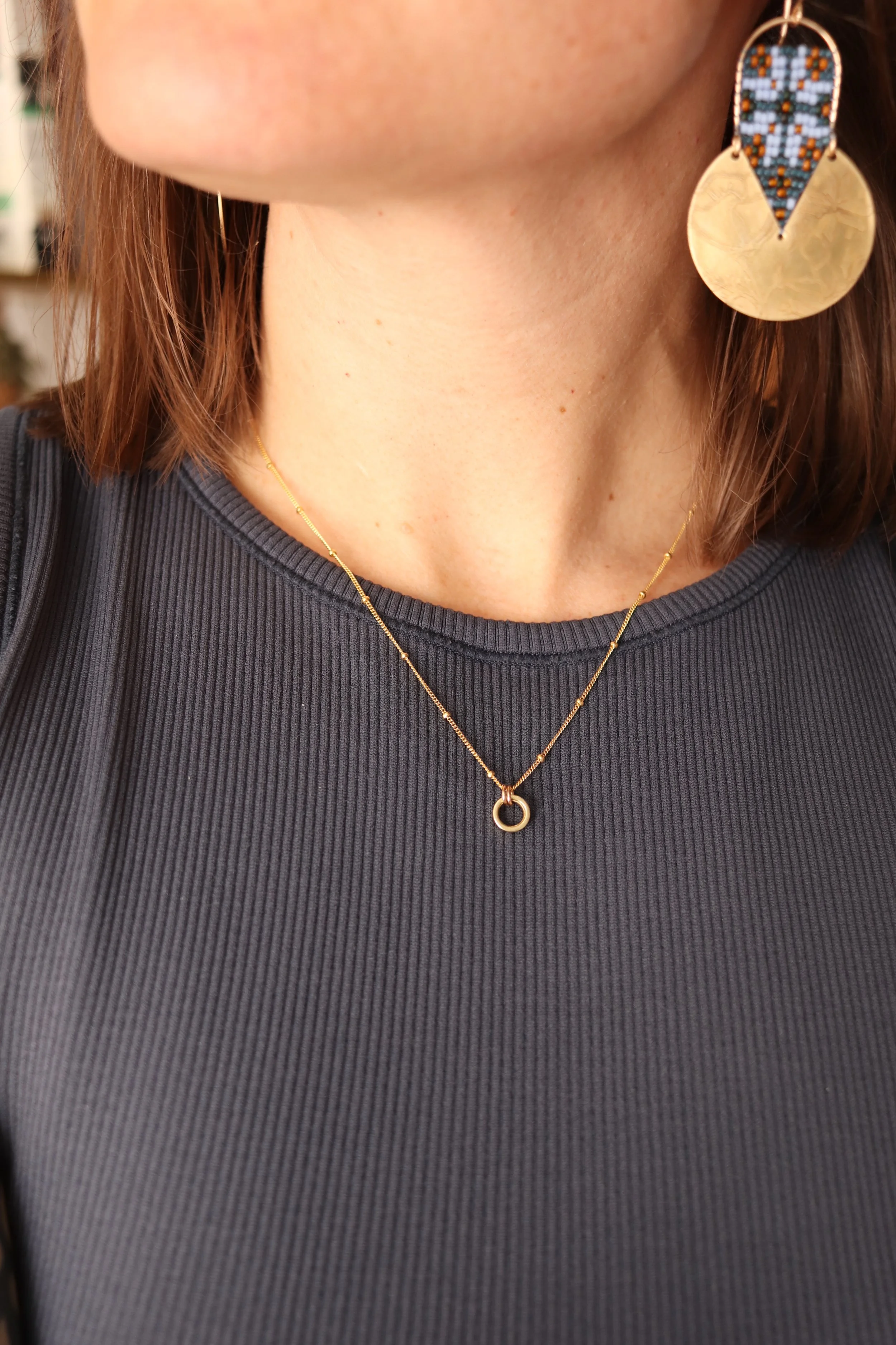 Bike Roller Necklace