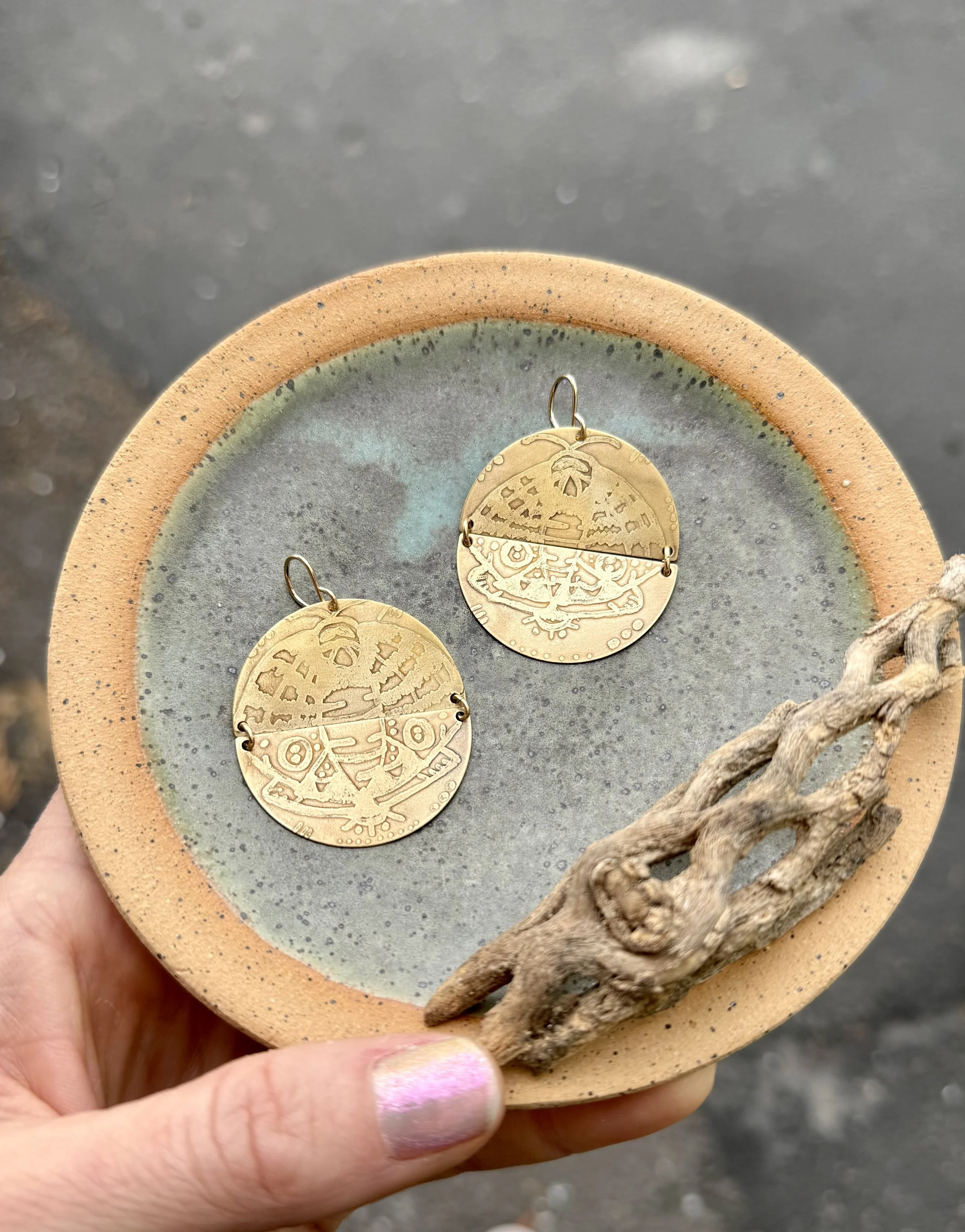 Moth Sol Earrings II