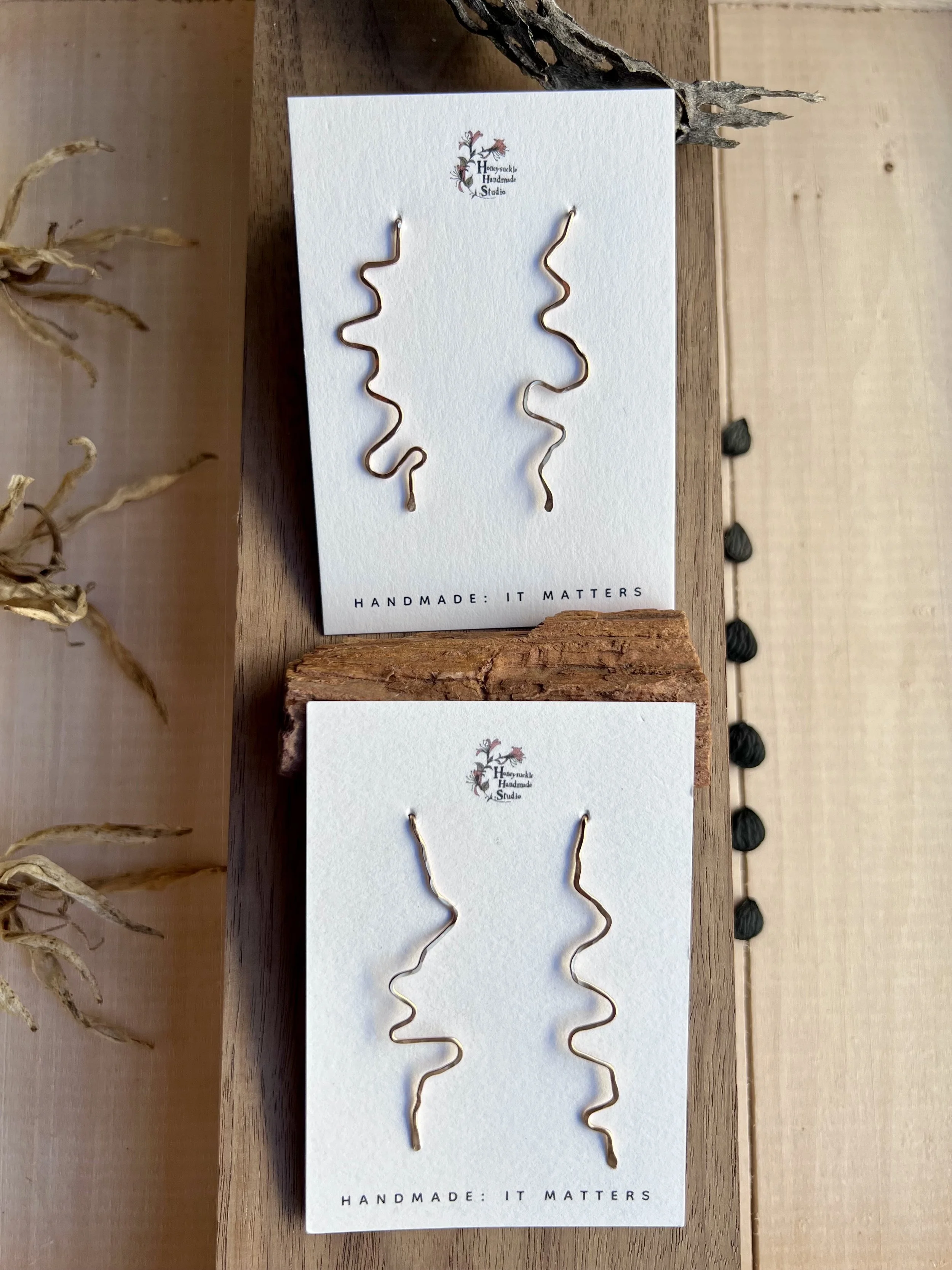 Custom Trail/River Earrings