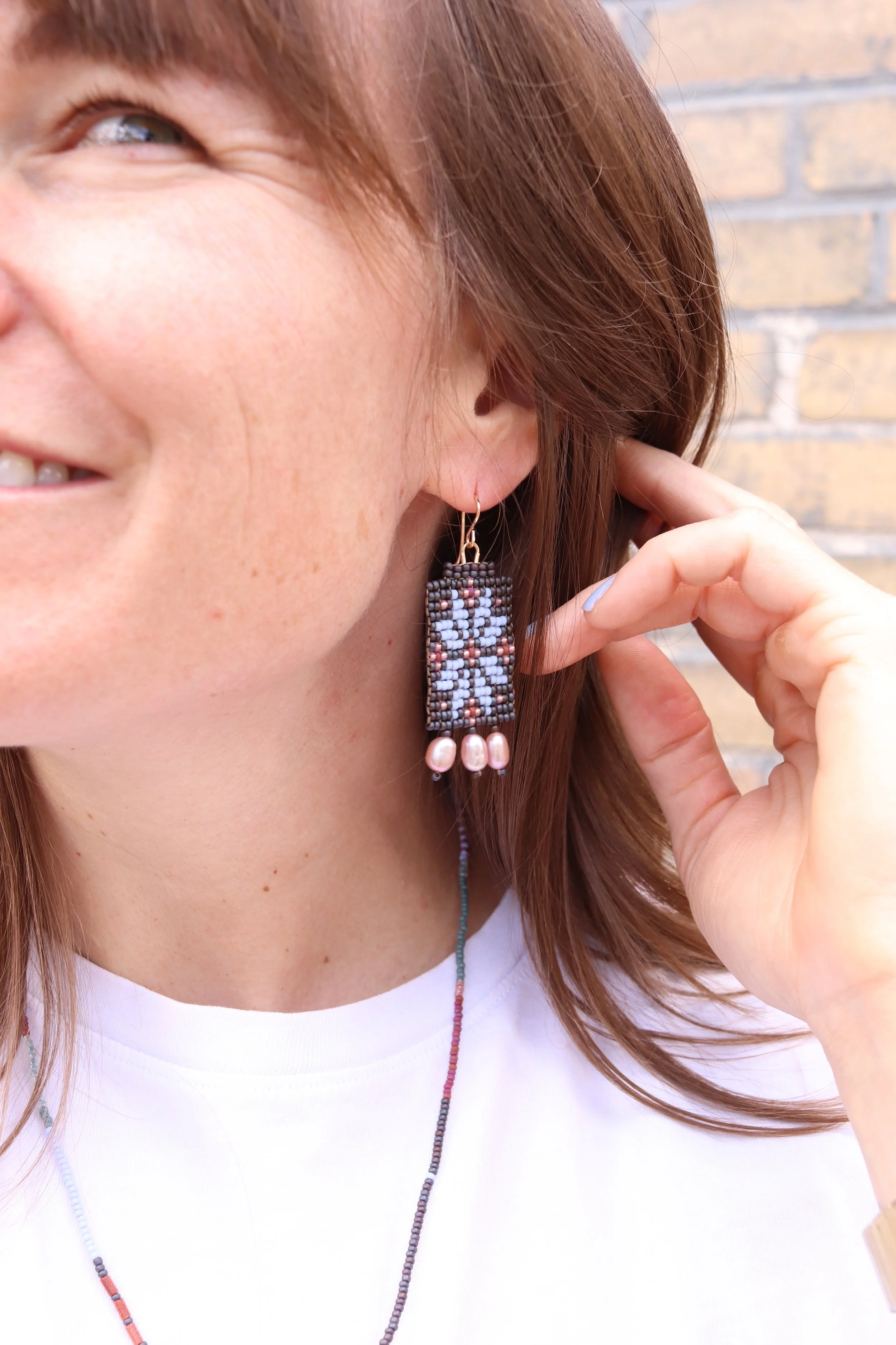 Coyote Agave with Freshwater Pearls