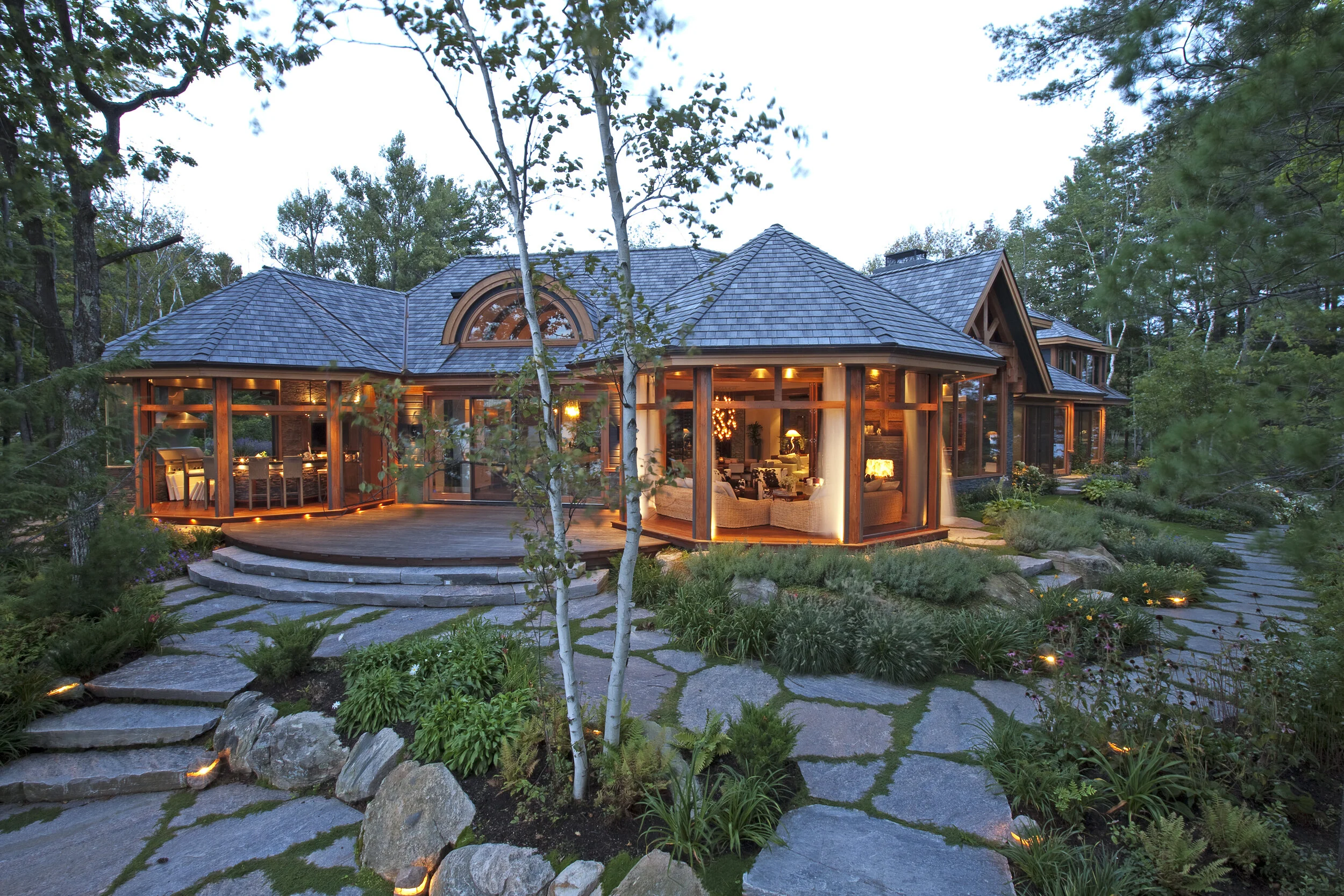 Muskoka Cottage in the Pines — Gilbert + Burke Muskoka Cottage in the Pines — Gilbert + Burke