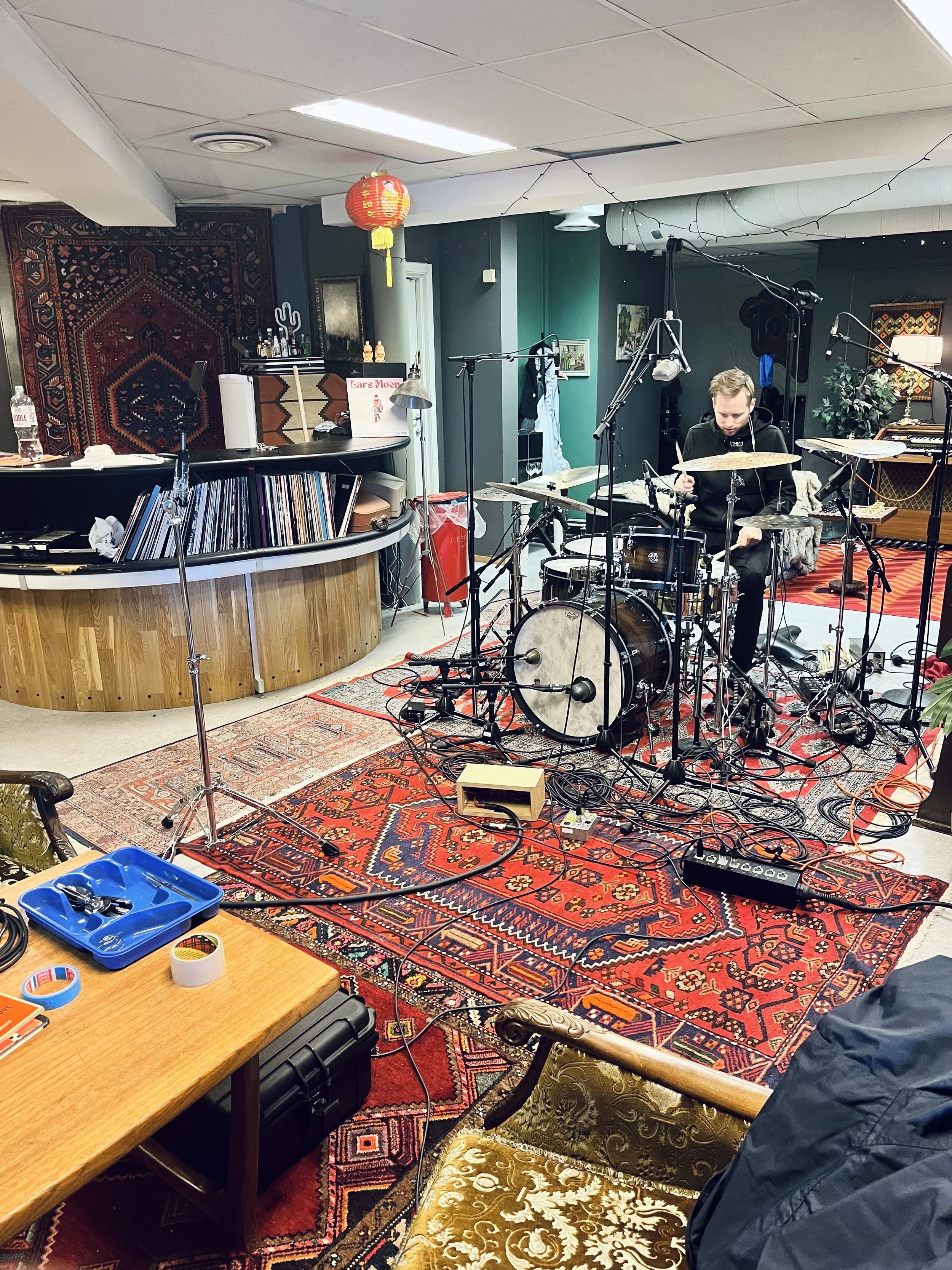 #opptak i vinylbaren