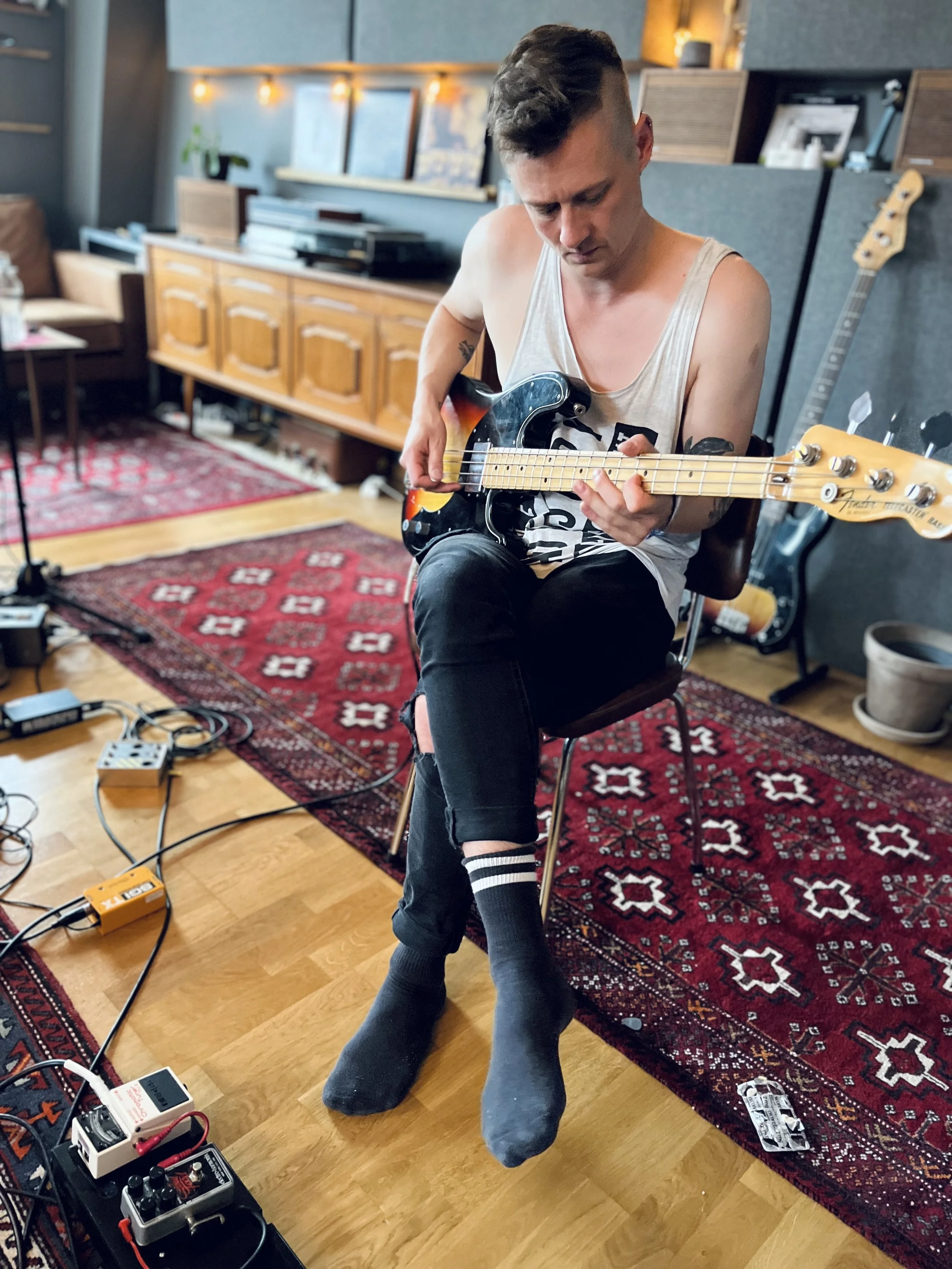 #bass opptak - afargang