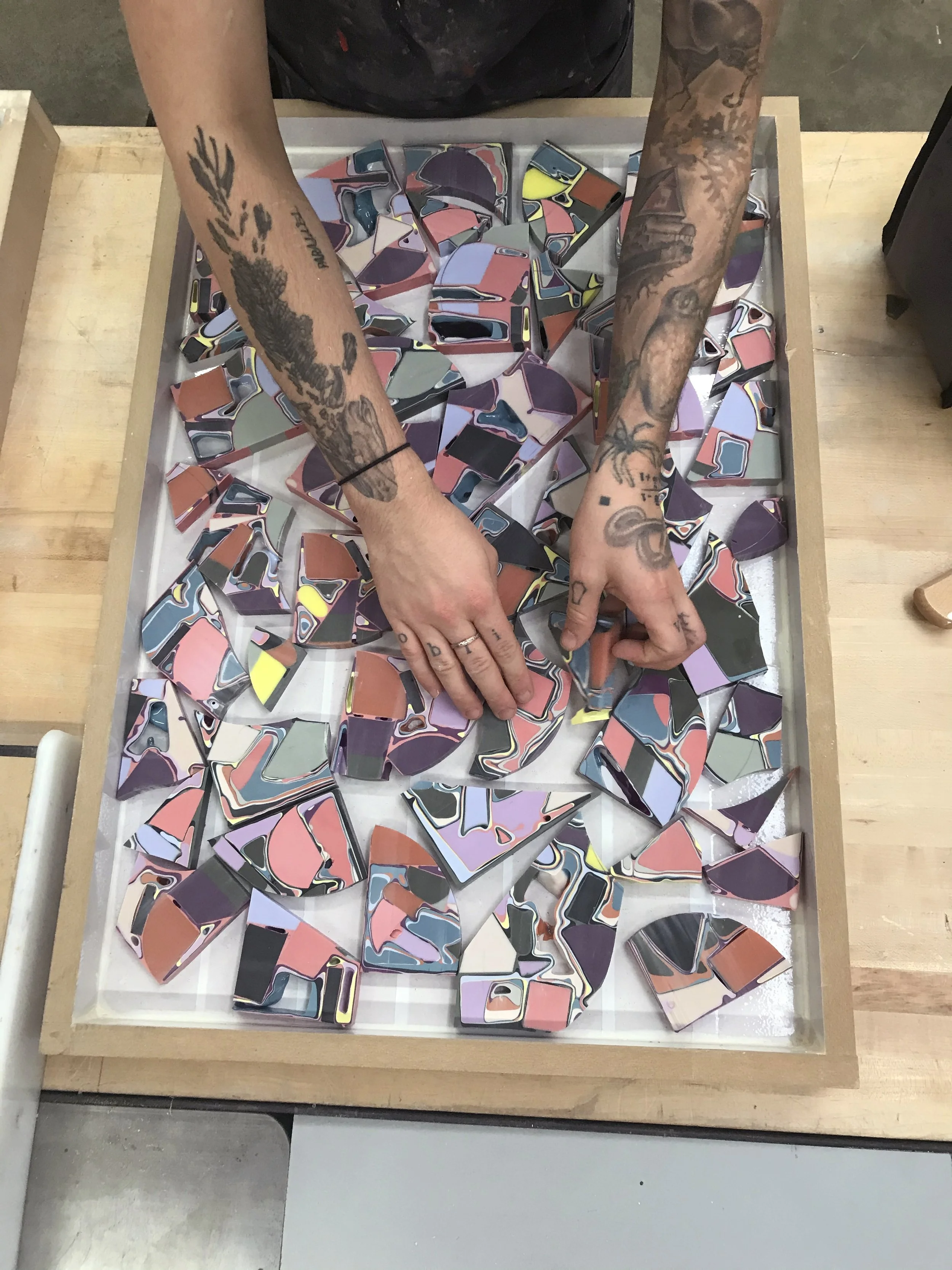 Recasting insert material