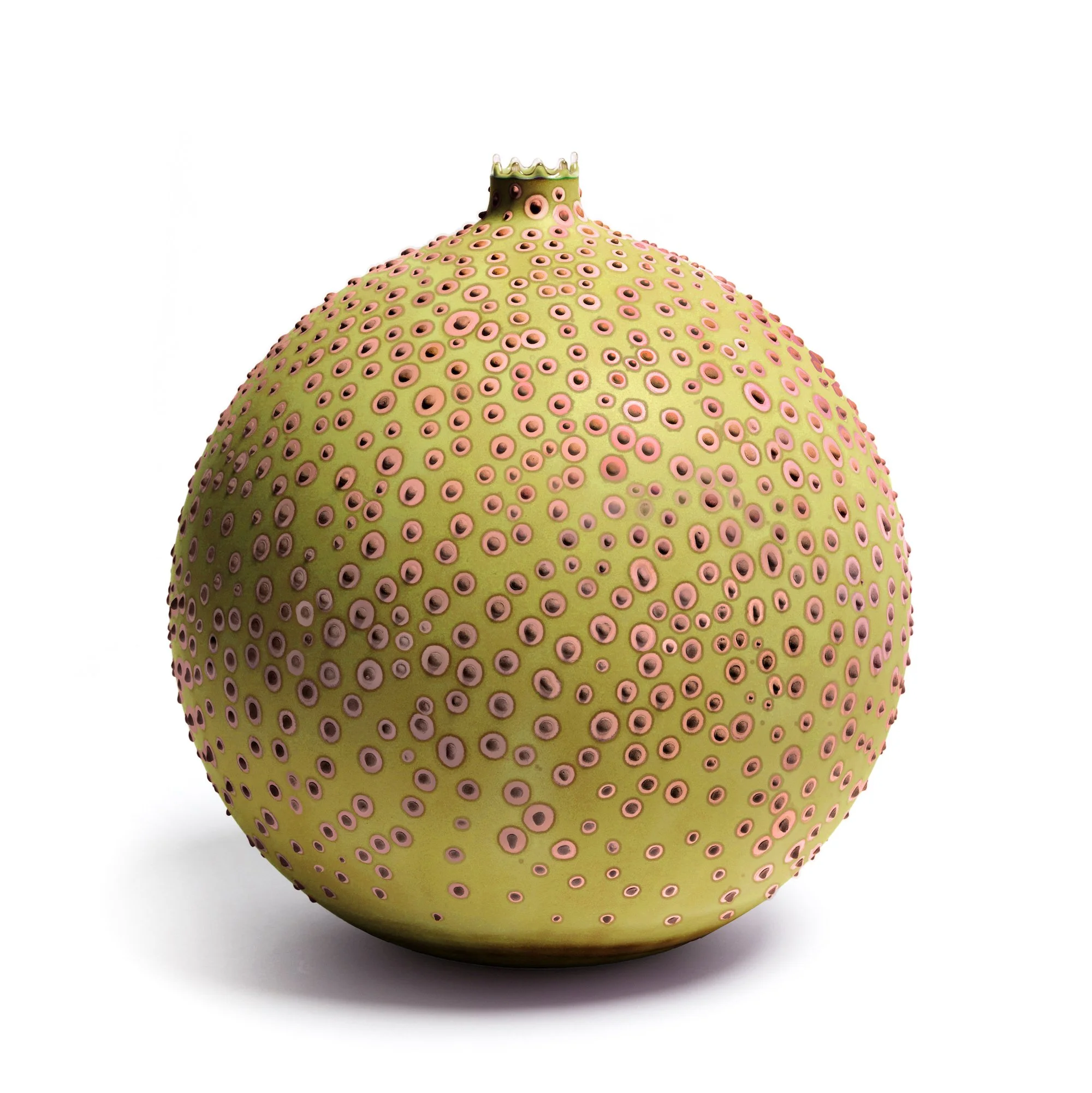 Pasteur Vase in Olive