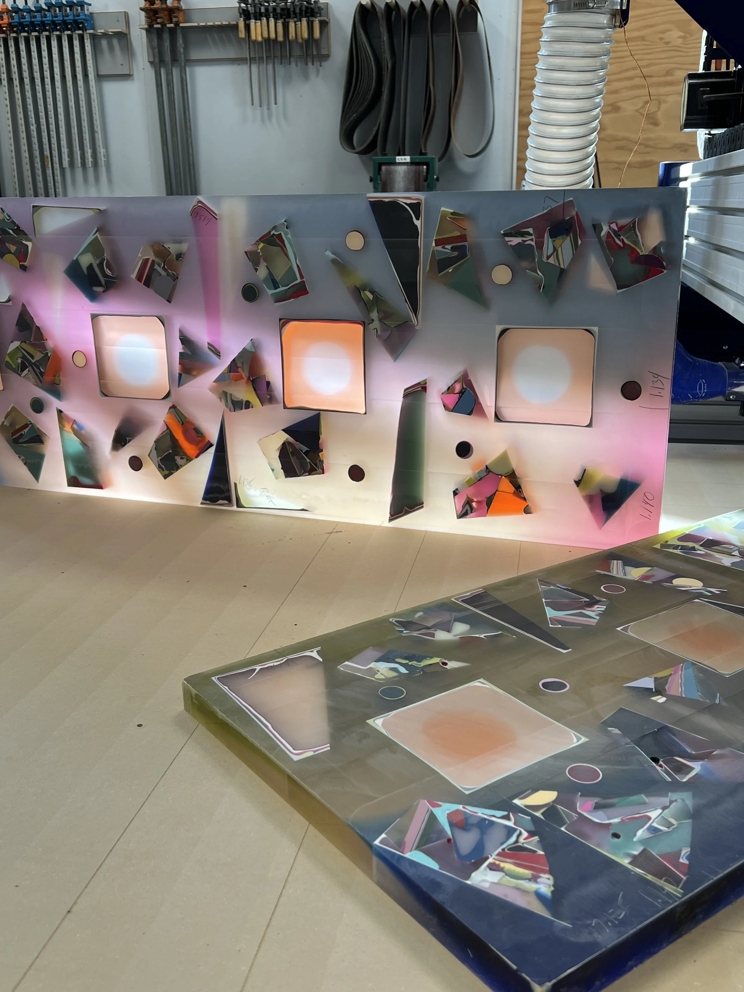 We CNC every panel in-house to ensure the surface quality