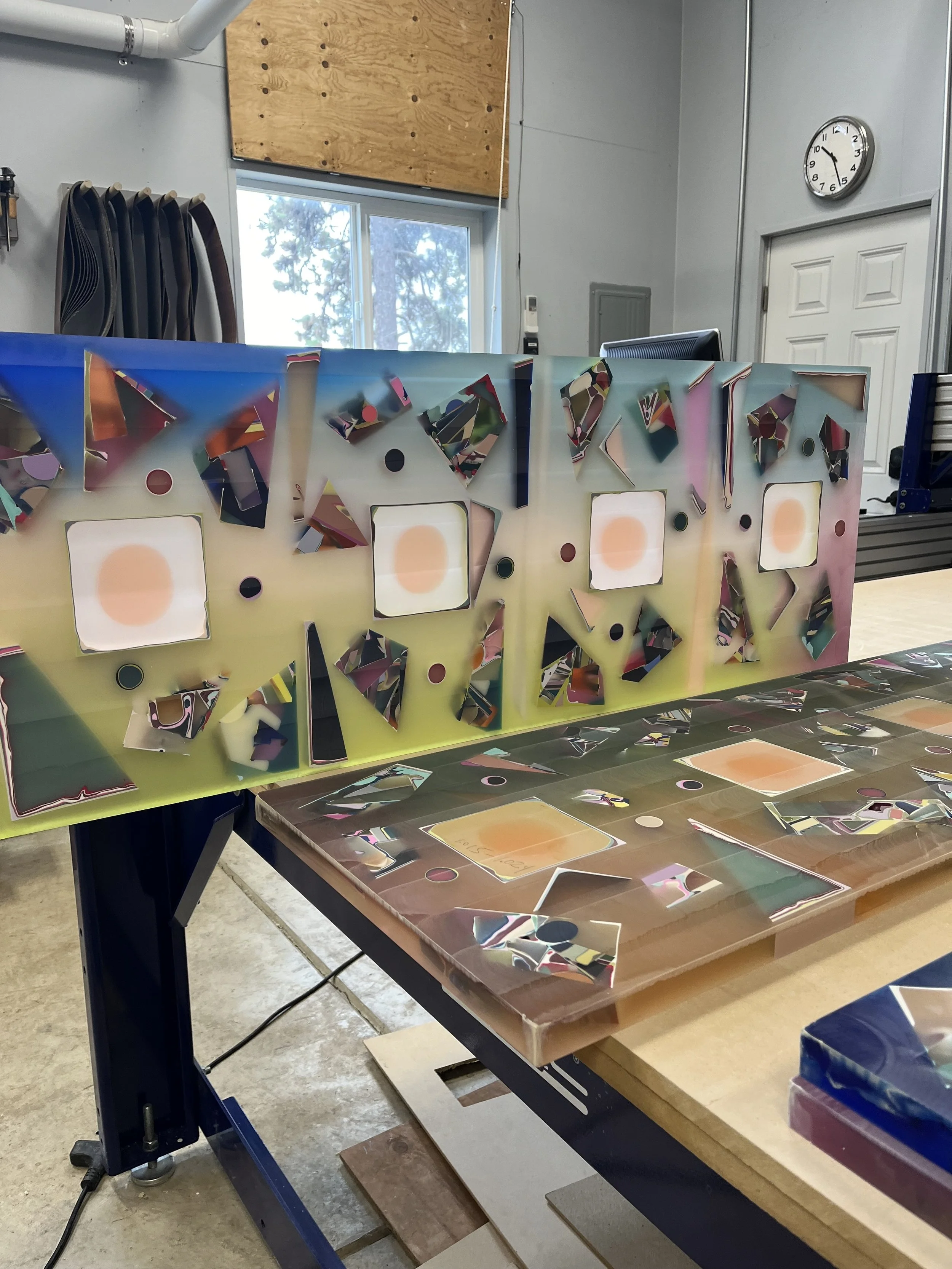  We CNC every panel in-house to ensure the surface quality 