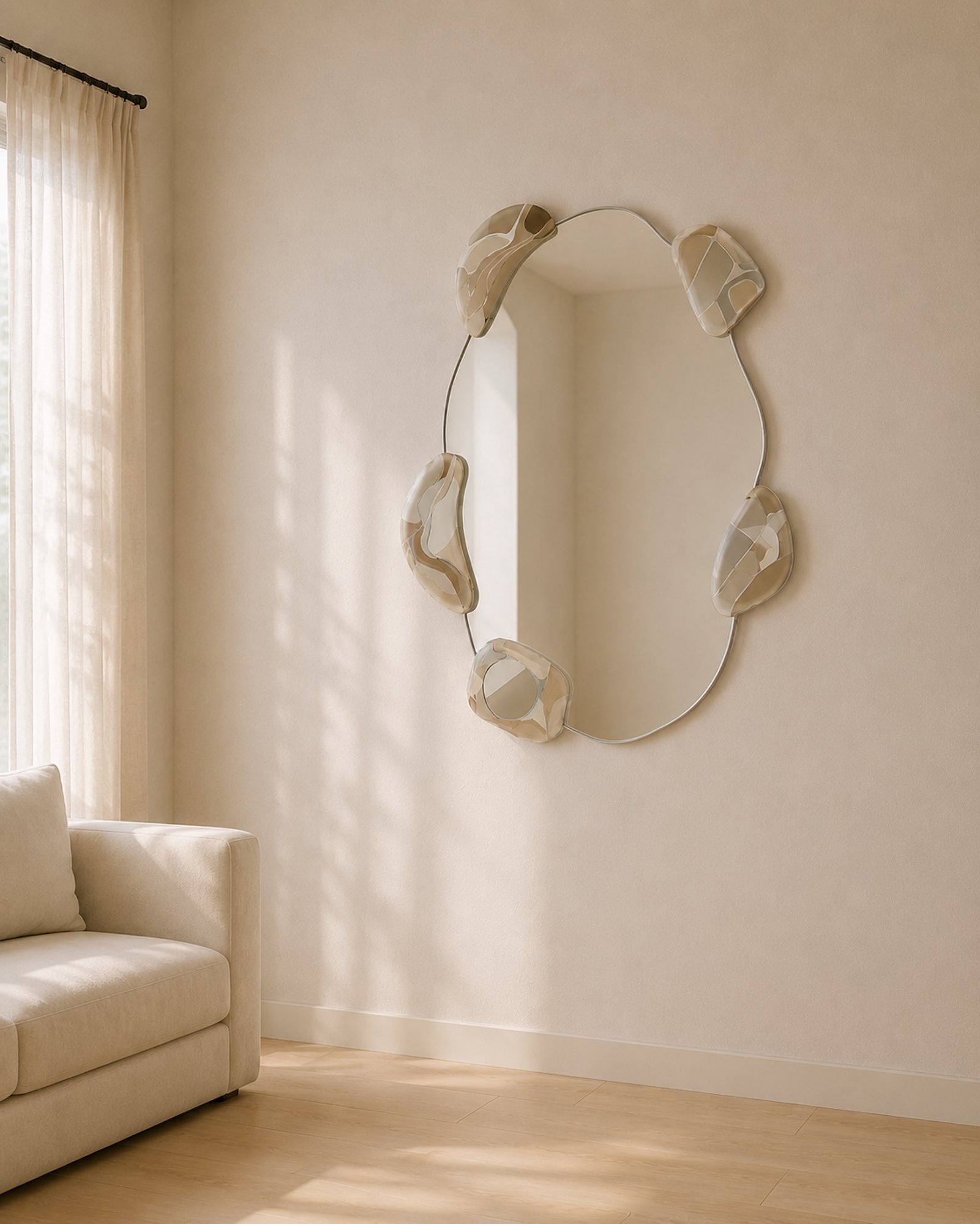 Eon Mirror in Fawn