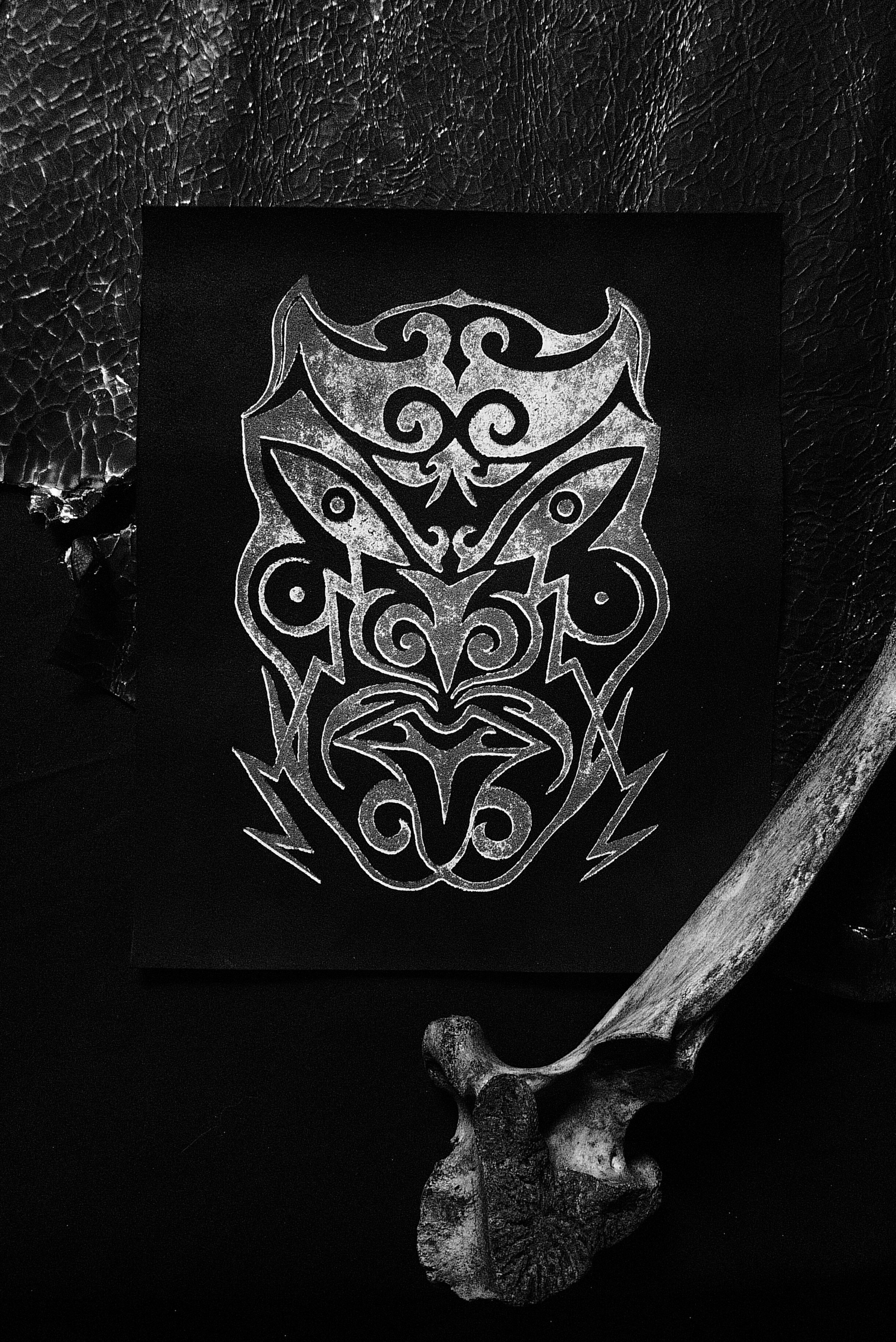 Goddess of Death + leather back patch