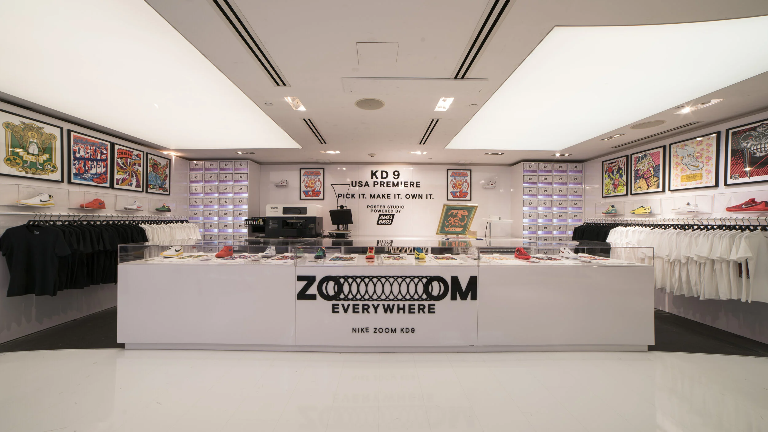 KD x AMES BROS POSTER STUDIO 