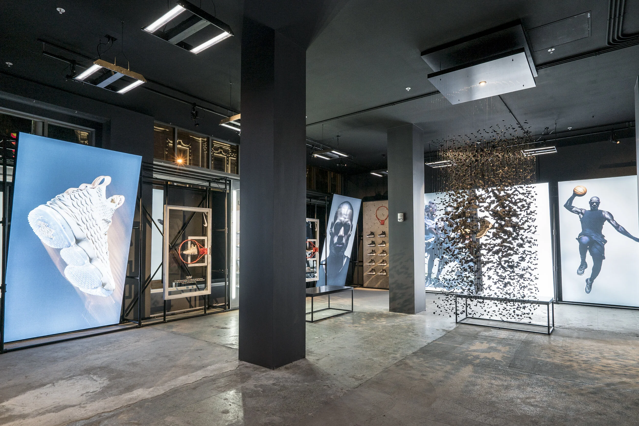LEBRON JAMES CLEVELAND POP-UP CONCEPT SPACE 