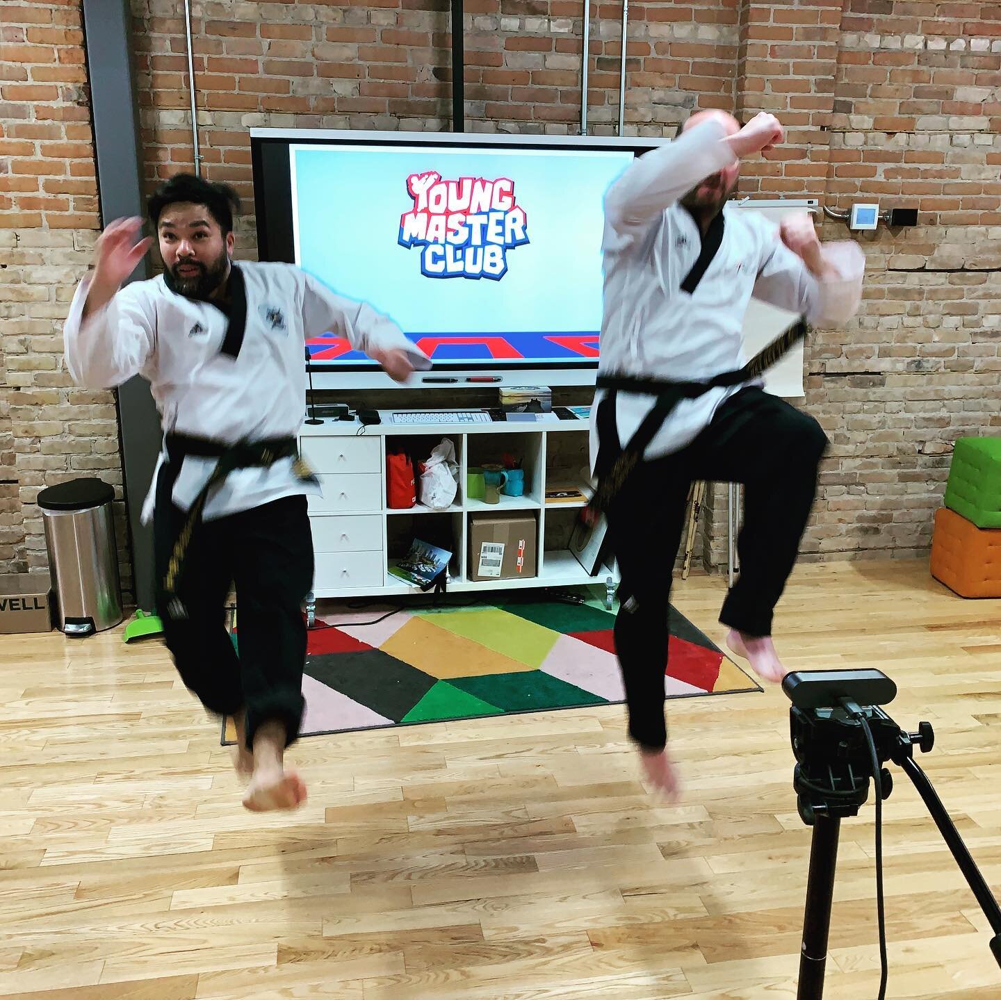 Join us for virtual sessions of Young Master Club 630pm on Wednesday&rsquo;s until the end of this season! #theshowmustgoon #taekwondo #occupationaltherapy