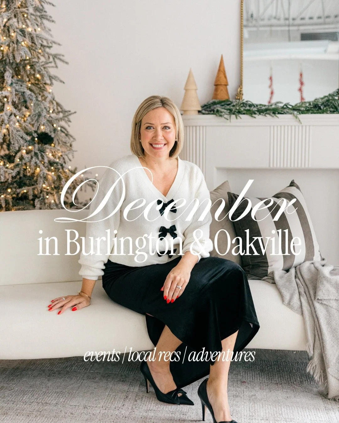 I absolutely love the holiday season and Burlington and Oakville know how to do it right! 🎄✨

There&rsquo;s just something about walking through the light display at Coronation park and strolling through the Christmas market in Village Square that m