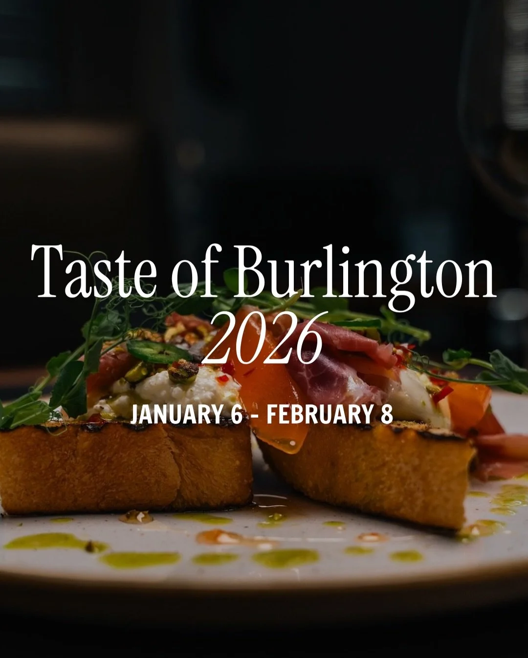 Taste of Burlington is officially underway and it&rsquo;s one of my favourite winter events to support local 🍽️ @tasteofburl 

From Jan 26 to Feb 8, more than 40 Burlington restaurants are offering curated prix-fixe menus, which makes it the perfect