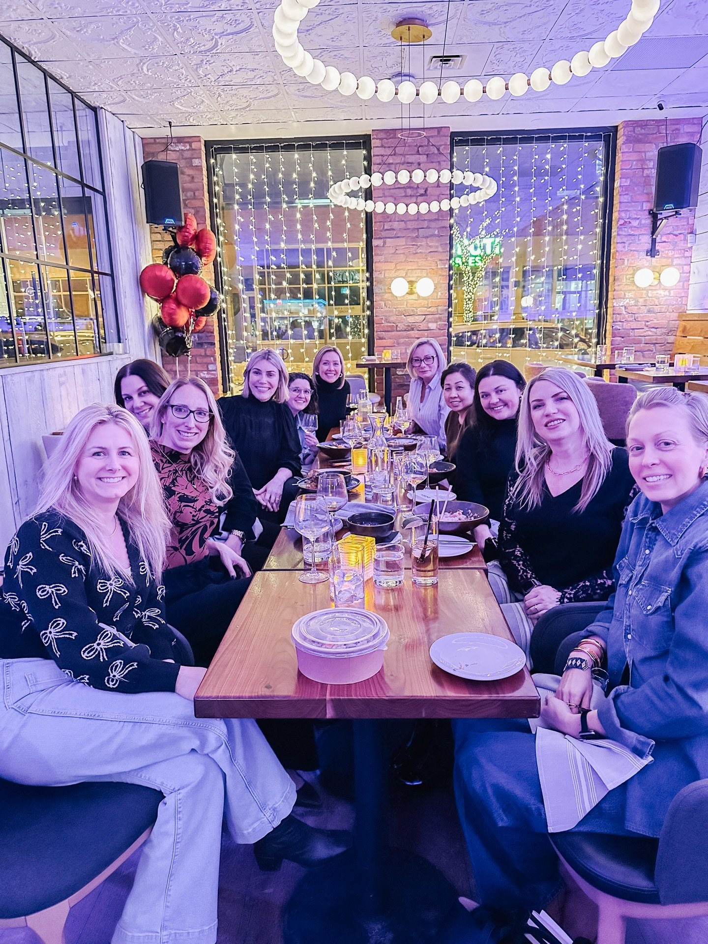 I showed up knowing one person and joking that it felt like a blind date.

New faces, no expectations, just a seat with my name on it.

What I didn&rsquo;t expect was how easy it would feel.

Kimberly so thoughtfully placed us beside people she felt 