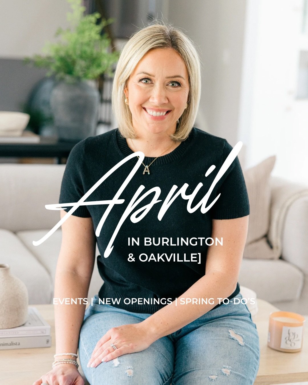 Spring has sprung! 🌷 

The temperature is warming up, the days are brighter and the April showers are here. Even the Easter bunny is around the corner. 

April brings lots of events and fun things to do in Burlington and Oakville!

#oakvilleontario 