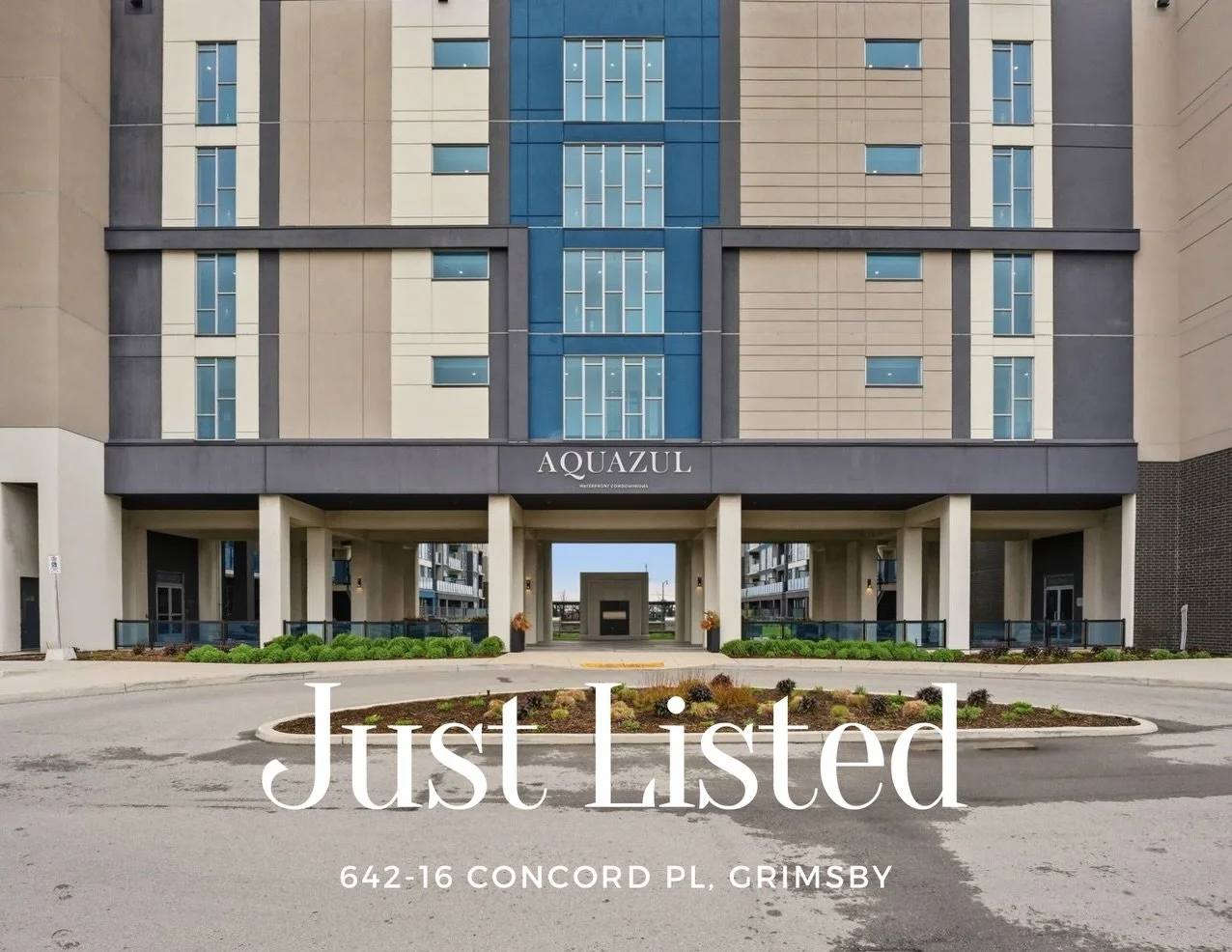 ✨JUST LISTED ✨ Welcome to AQUAZUL in Grimsby on the Lake where modern condo living meets a waterfront lifestyle.

This bright and stylish 1 bedroom + den suite features soaring 10&rsquo; ceilings, floor-to-ceiling windows, modern finishes, lake views