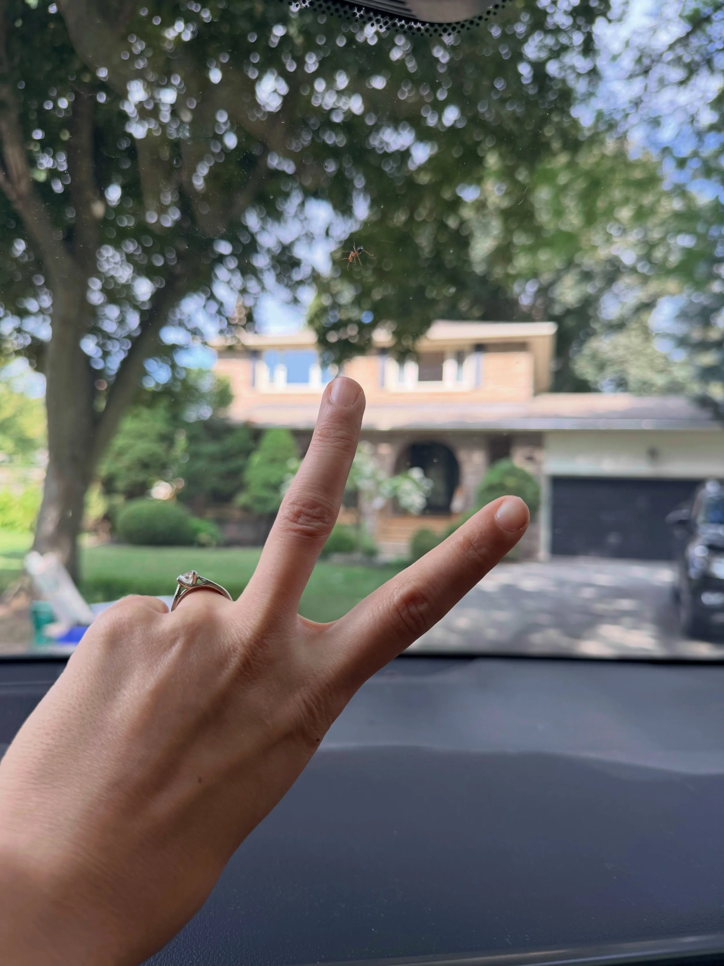 This photo landed in my texts on closing day ✌️

And I think it perfectly sums up how my clients were feeling by the end of this one.

The decision to sell this home wasn&rsquo;t an easy one. They loved their house. They loved their street. They had 