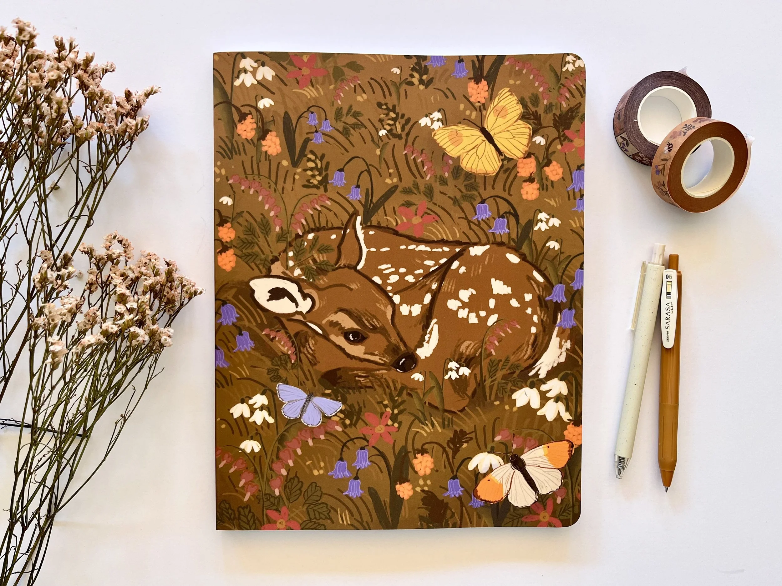 Meadow Fawn Notebook