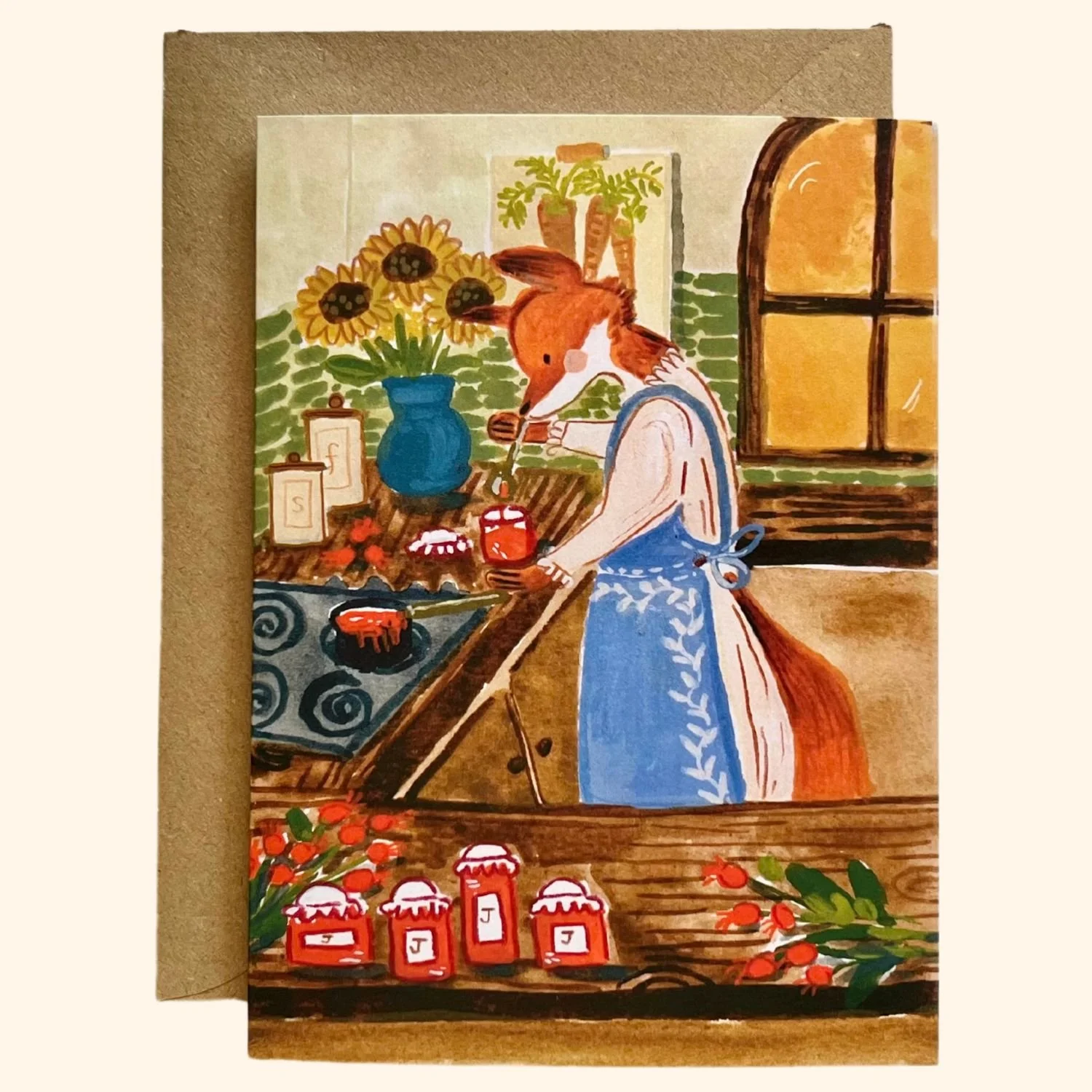 Rosehip Jam Notecard Set