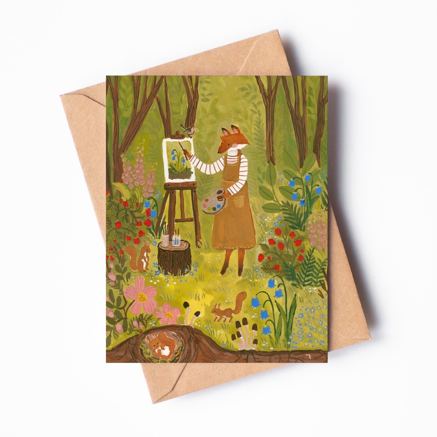 Woodland Painter Notecard Set
