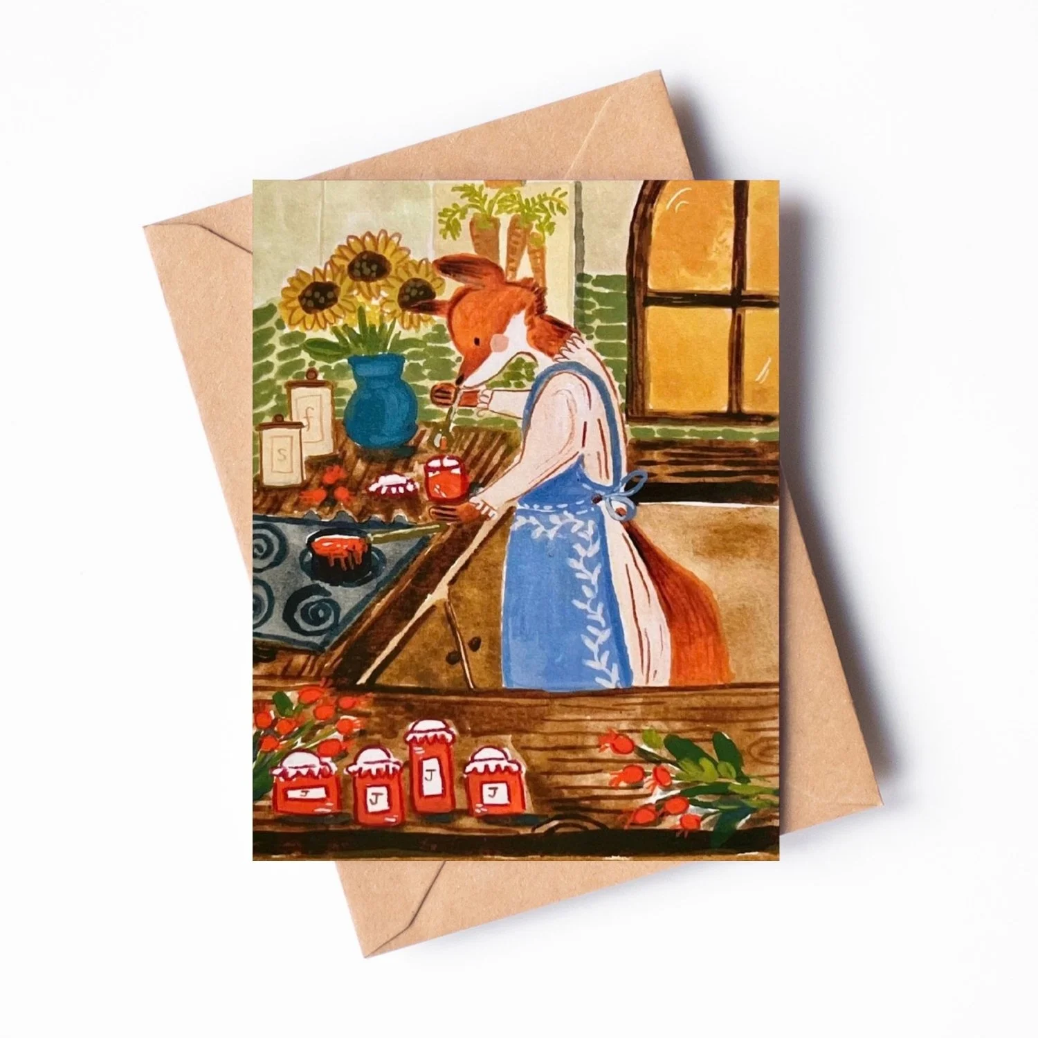 Rosehip Jam Notecard Set
