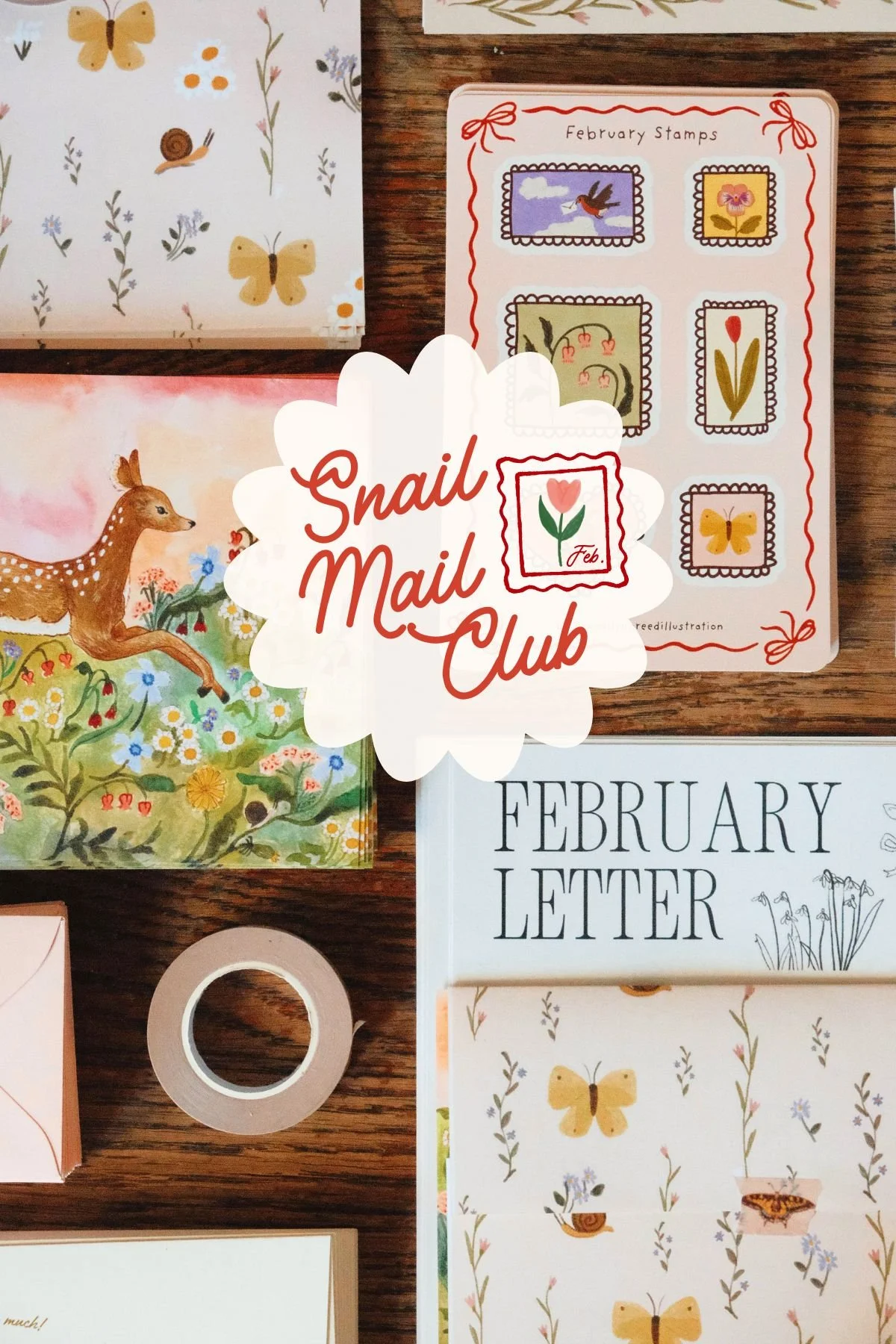 Monthly Snail Mail Club