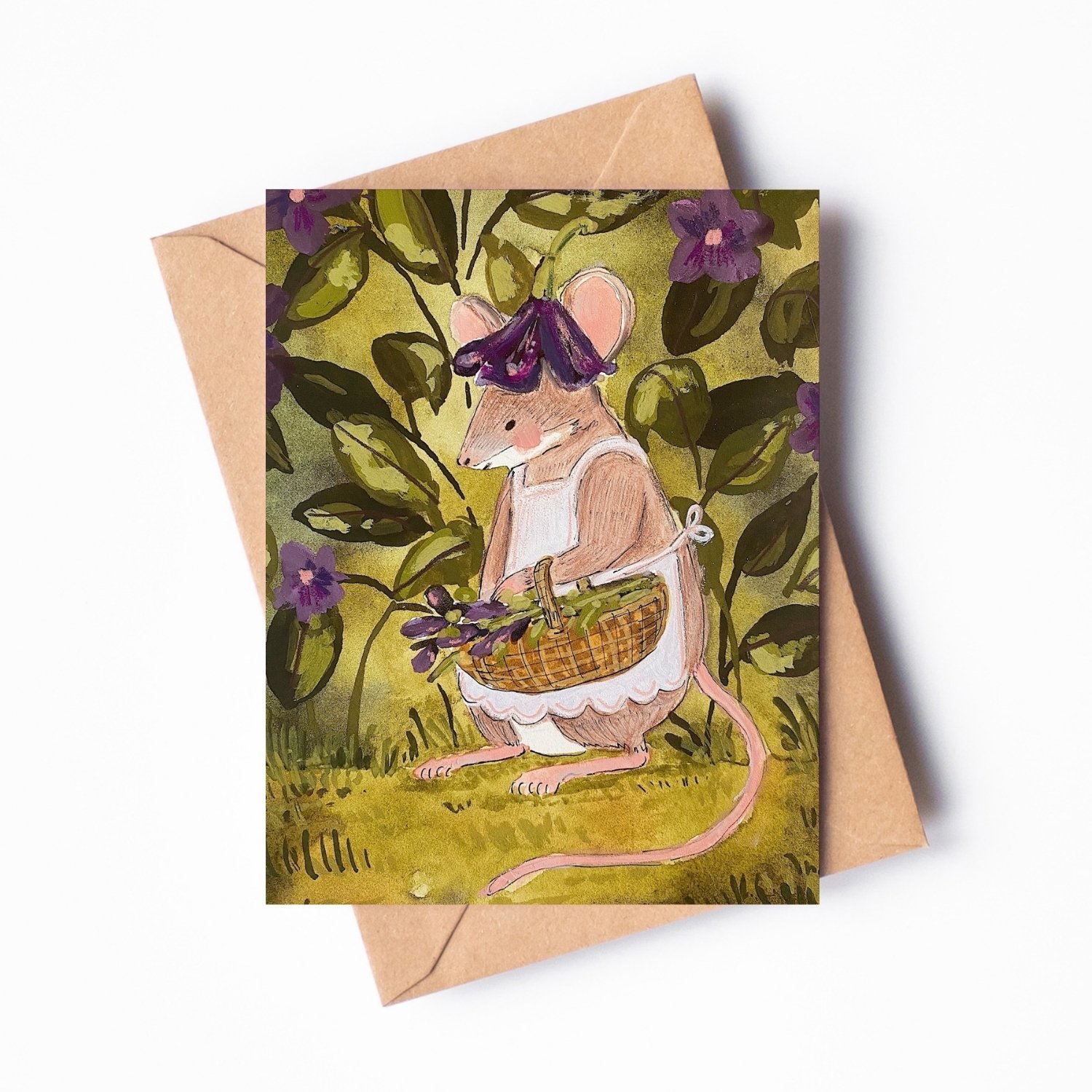 Spring Mouse Notecard Set