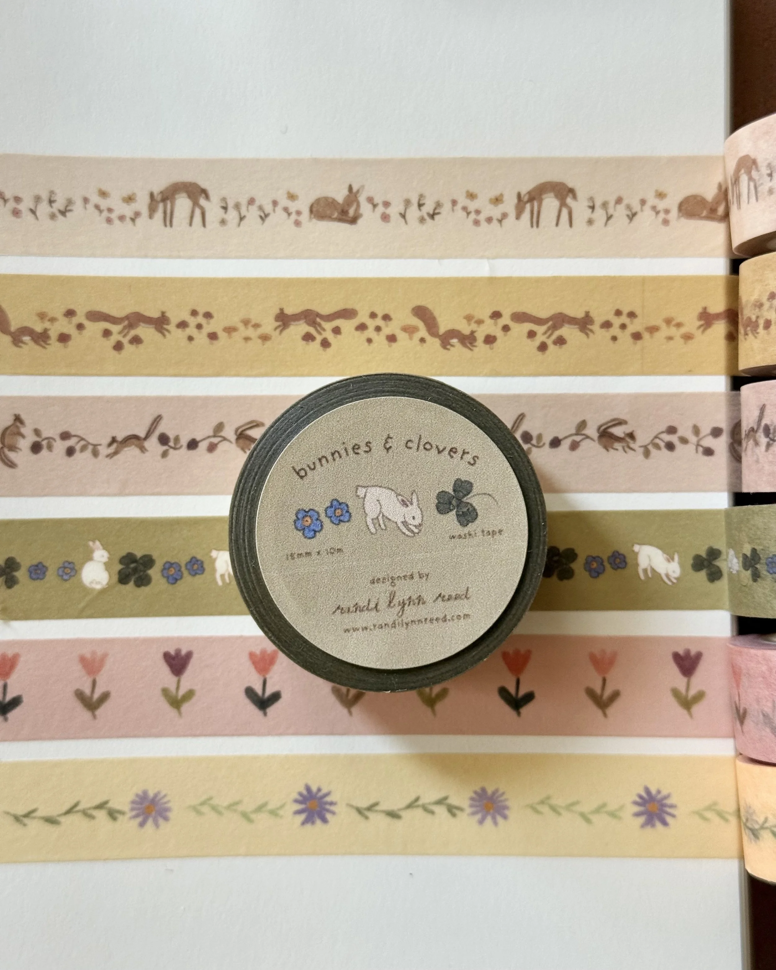 Bunnies & Clovers Washi Tape