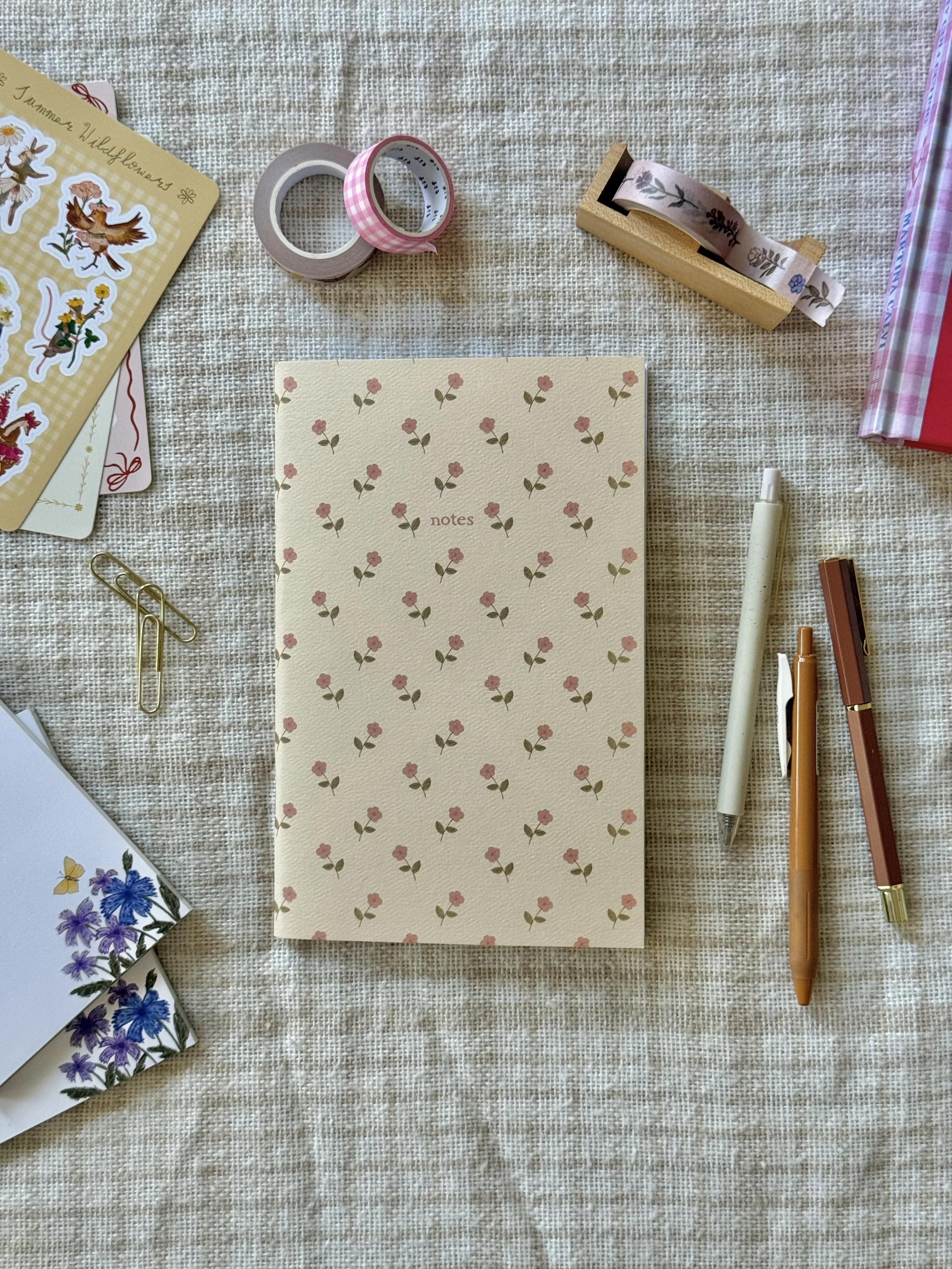 Wild Rose Notebook