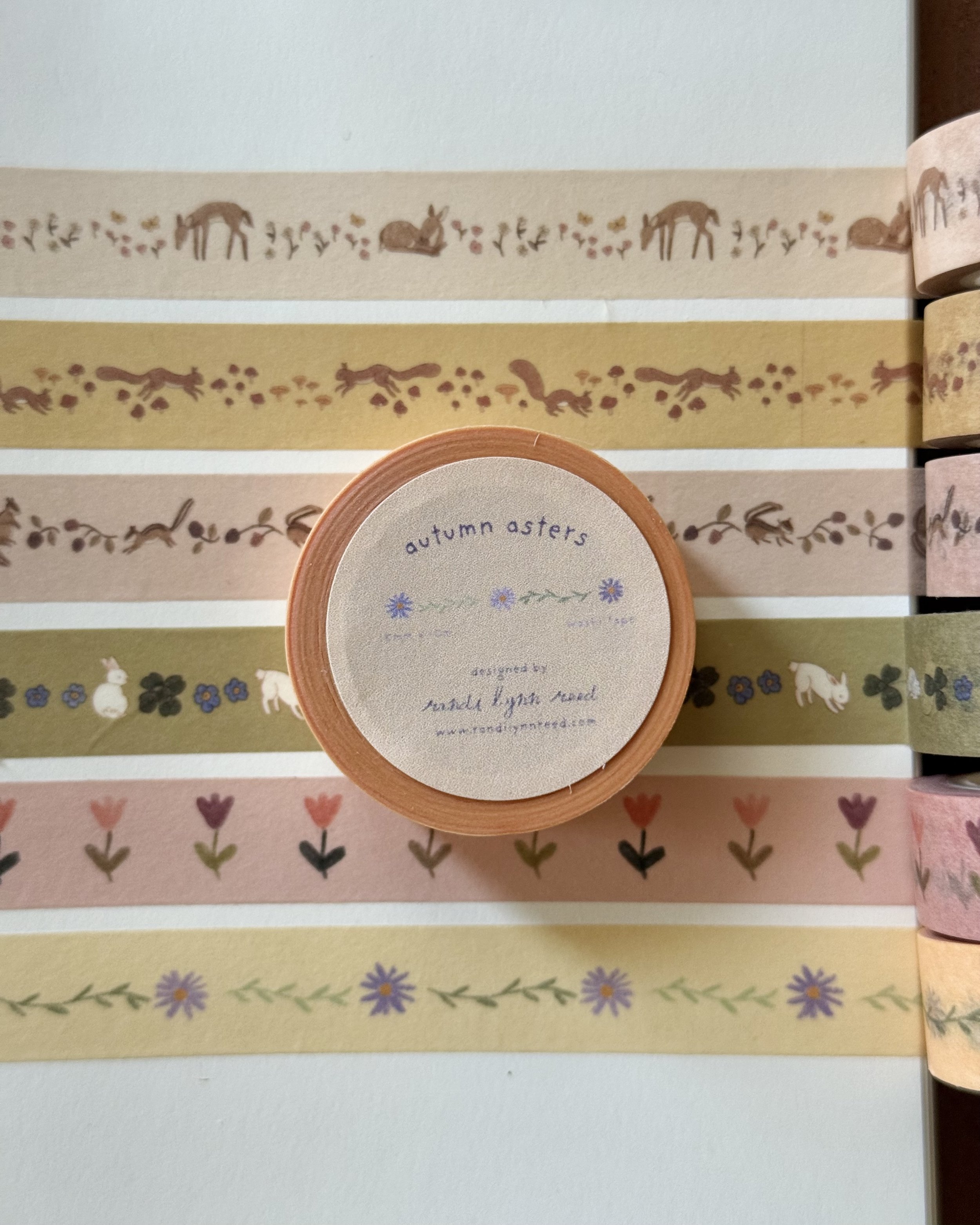 Autumn Asters Washi Tape