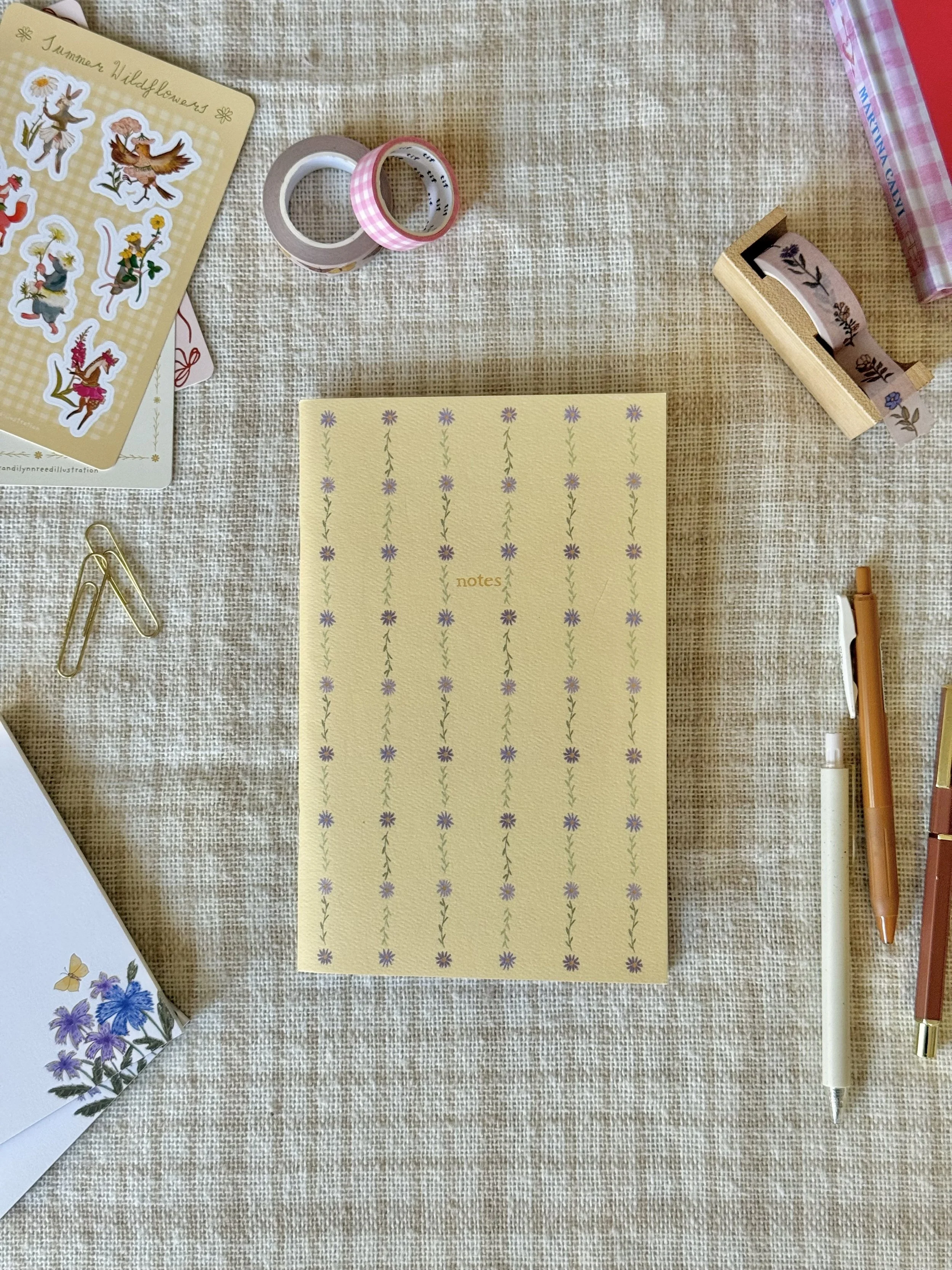 Autumn Asters Notebook