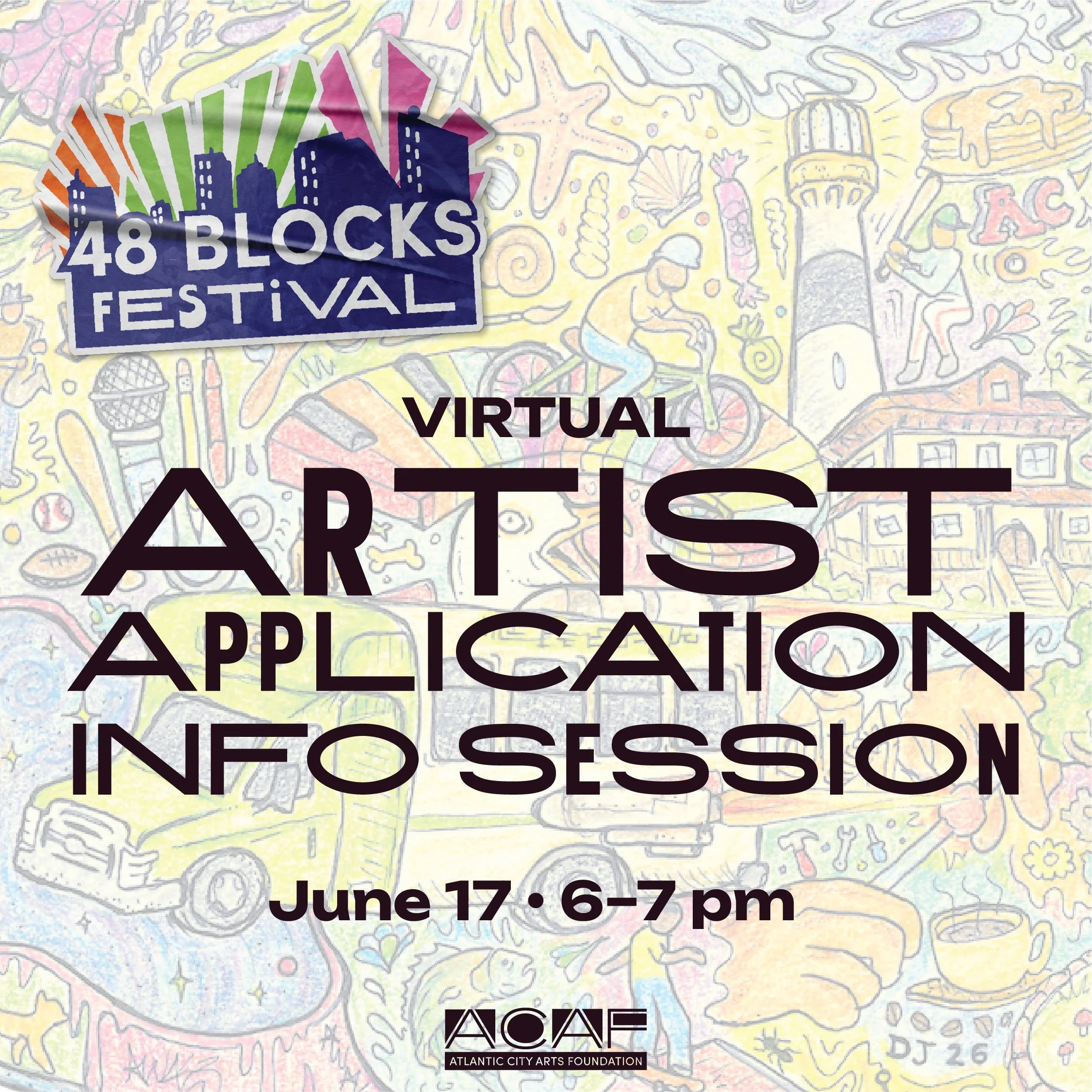 Virtual 48 Blocks Festival Artist Application Info Session