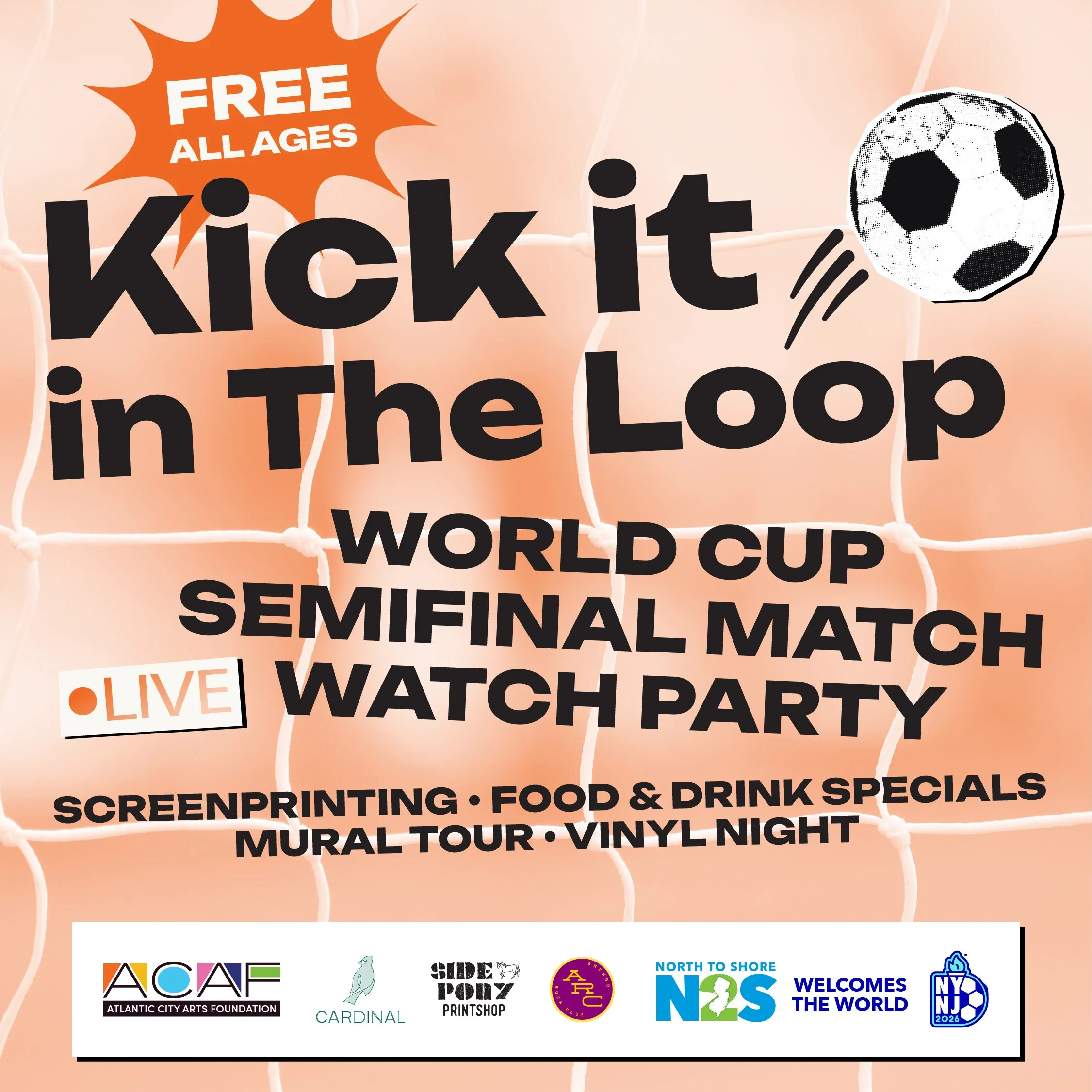 Kick it in The Loop: World Cup Watch Party!