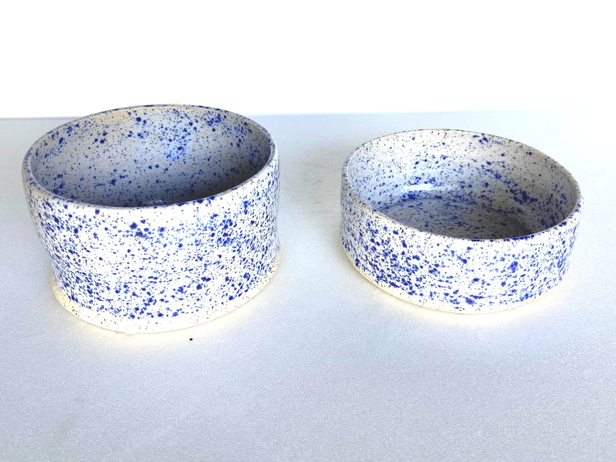 Speckled small dish set of 2