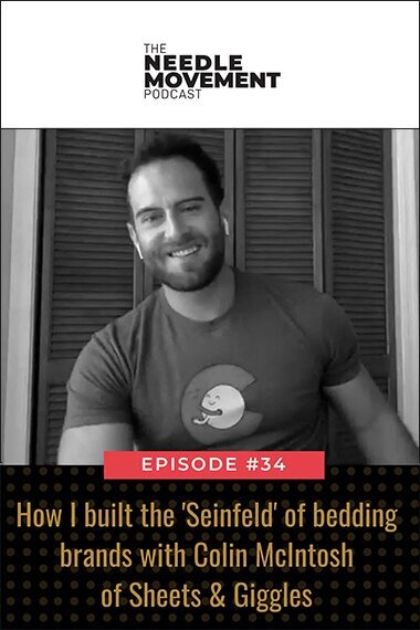 How I Built the 'Seinfeld' of bedding brands with Colin McIntosh of Sheets &amp; Giggles