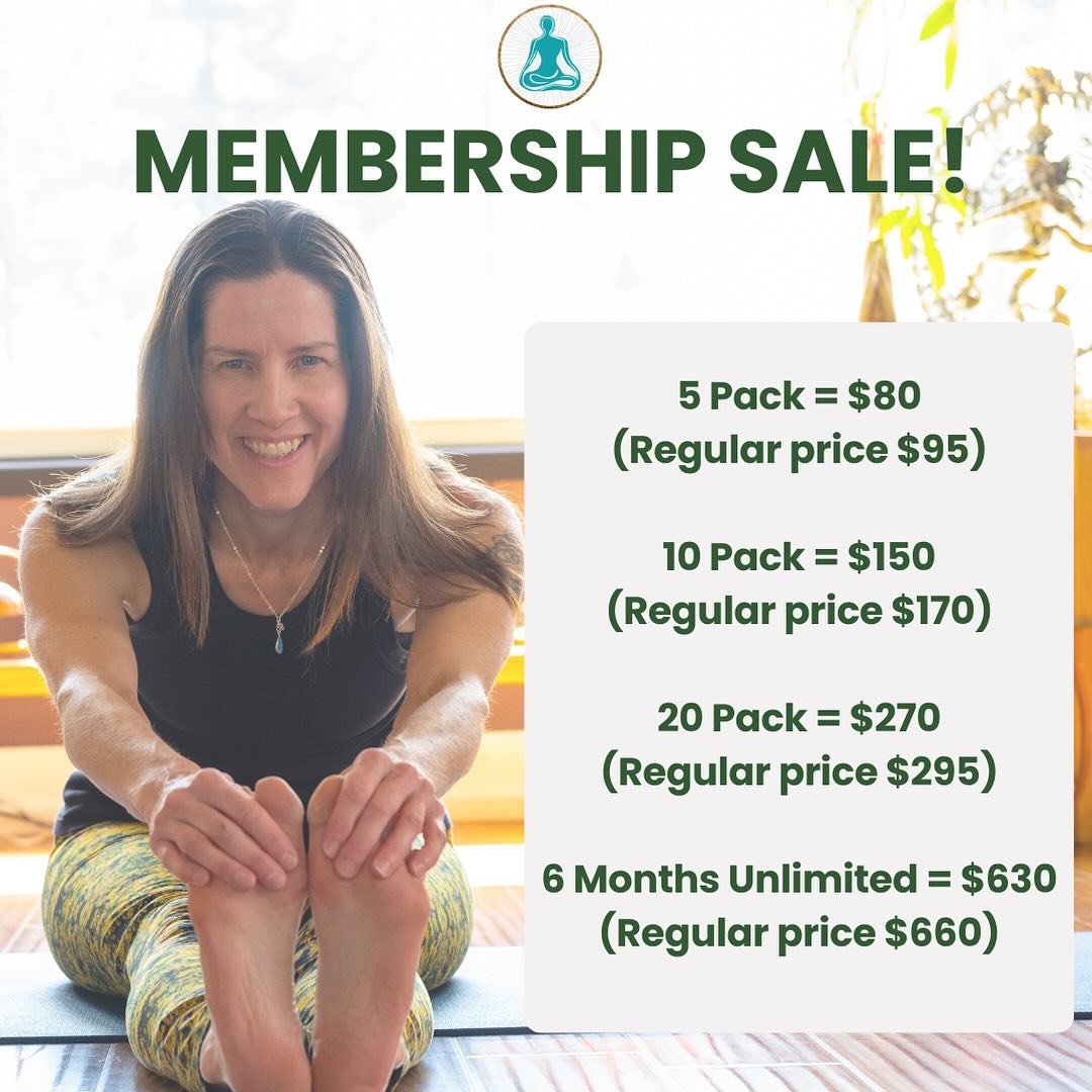 MEMBERSHIP SALE! MAY 21-25 🎉

This week I celebrate 3 years as owner of the Yoga Room, and as has become customary around my annual anniversary I&rsquo;m offering discounts on some of our membership prices!

I am grateful for the support that you co