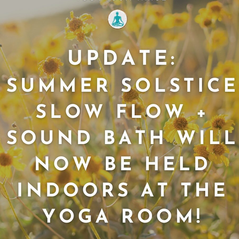 ‼️ Our solstice class tonight will now be held indoors in the studio‼️

Hi Tahoe yogis. It&rsquo;s chillier here today than we had anticipated! We want to make sure everyone will be comfortable. But don&rsquo;t worry&mdash; we&rsquo;ll have plenty mo