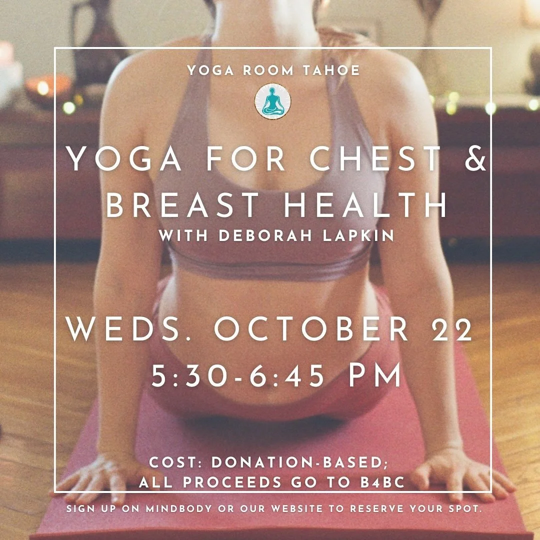 October is Breast Cancer Awareness Month, and we are so happy to be partnering with Boarding for Breast Cancer (B4BC) and their Be Healthy, Get Active campaign to offer you Yoga for Chest + Breast Health! ALL proceeds will be donated to B4BC. 💝

Bre