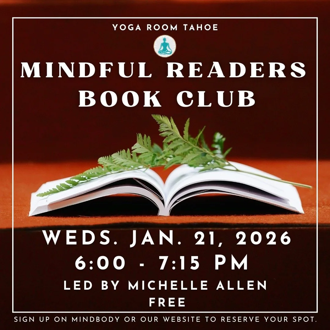 We are so excited to bring to you...The Mindful Readers Book Club! 📚💙

In this group we will focus on themes like mindfulness, personal growth and spiritual inquiry through reading and discussion. Our first gathering will be on Wednesday, January 2